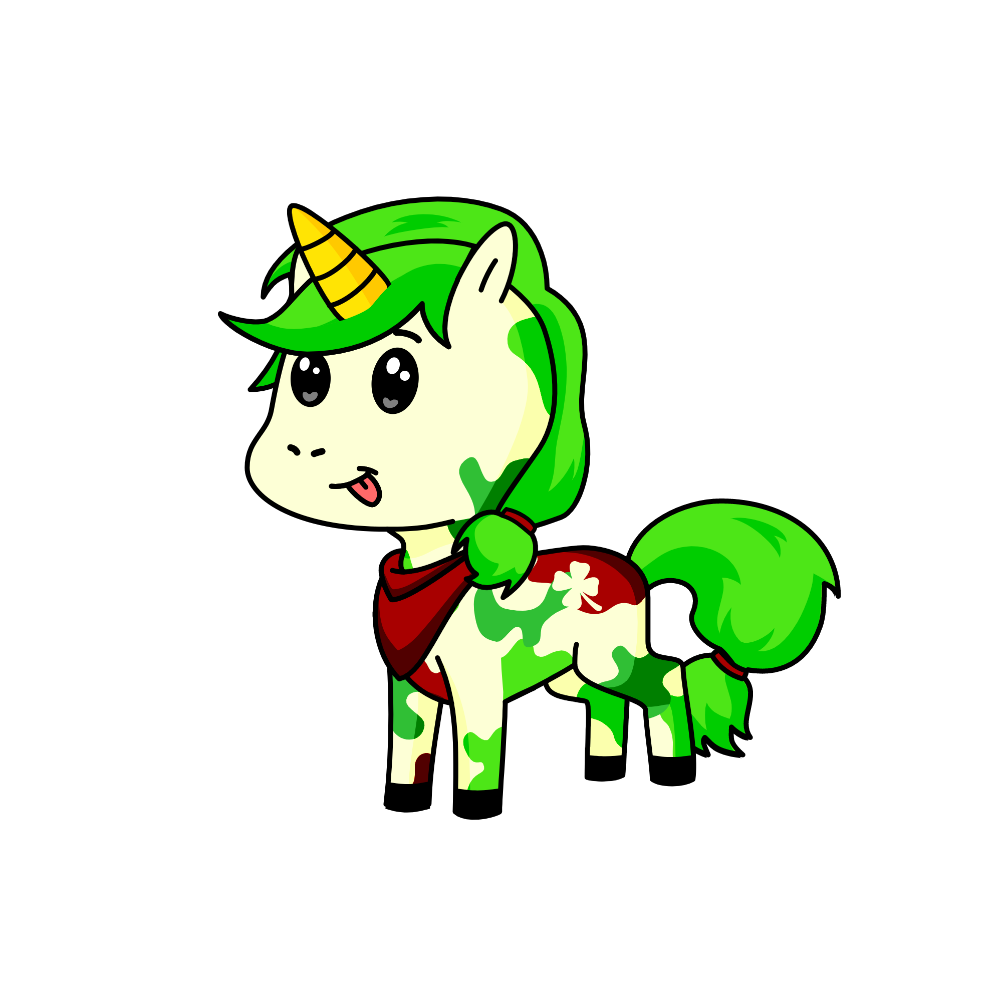 Camo, the unicorn