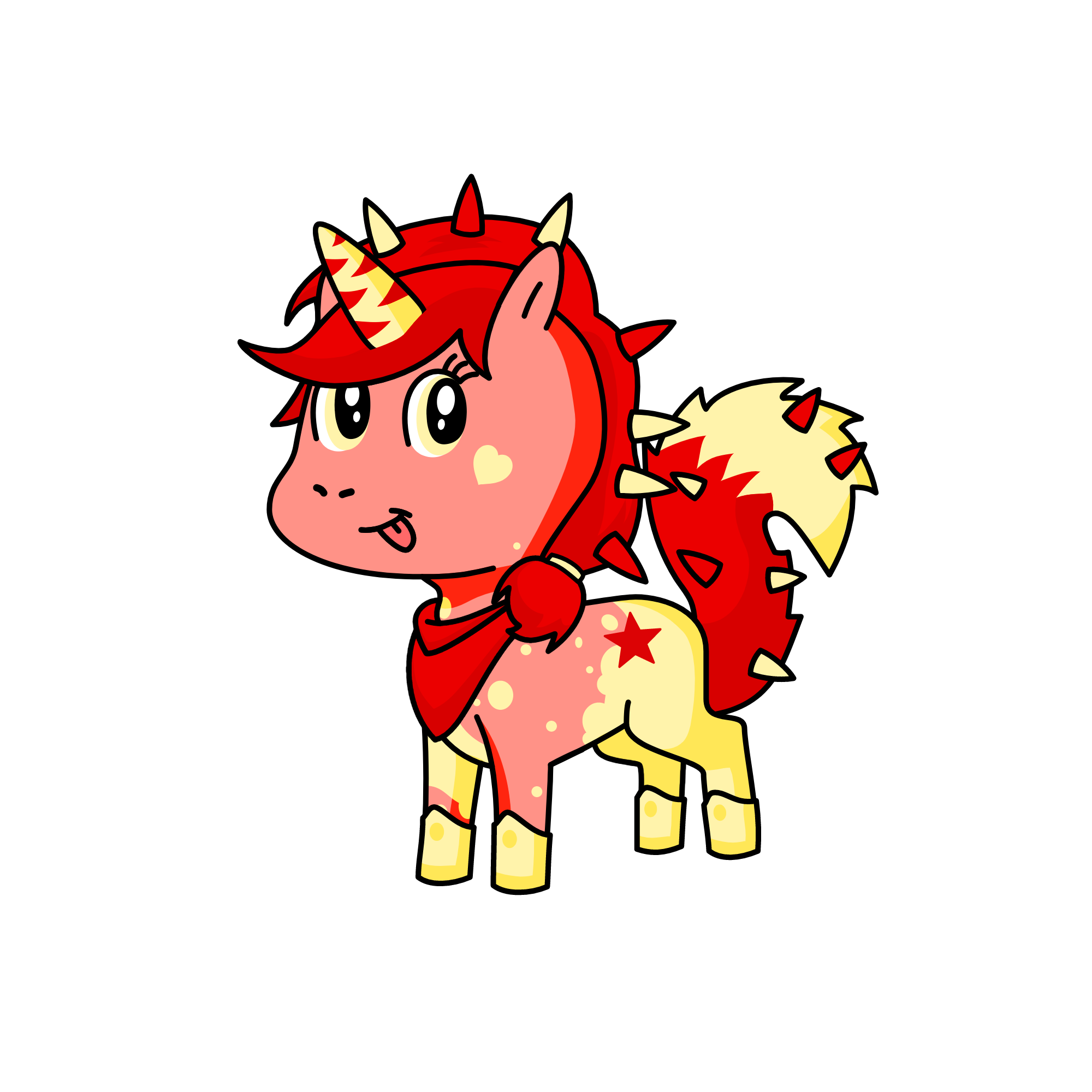 pizza, the unicorn