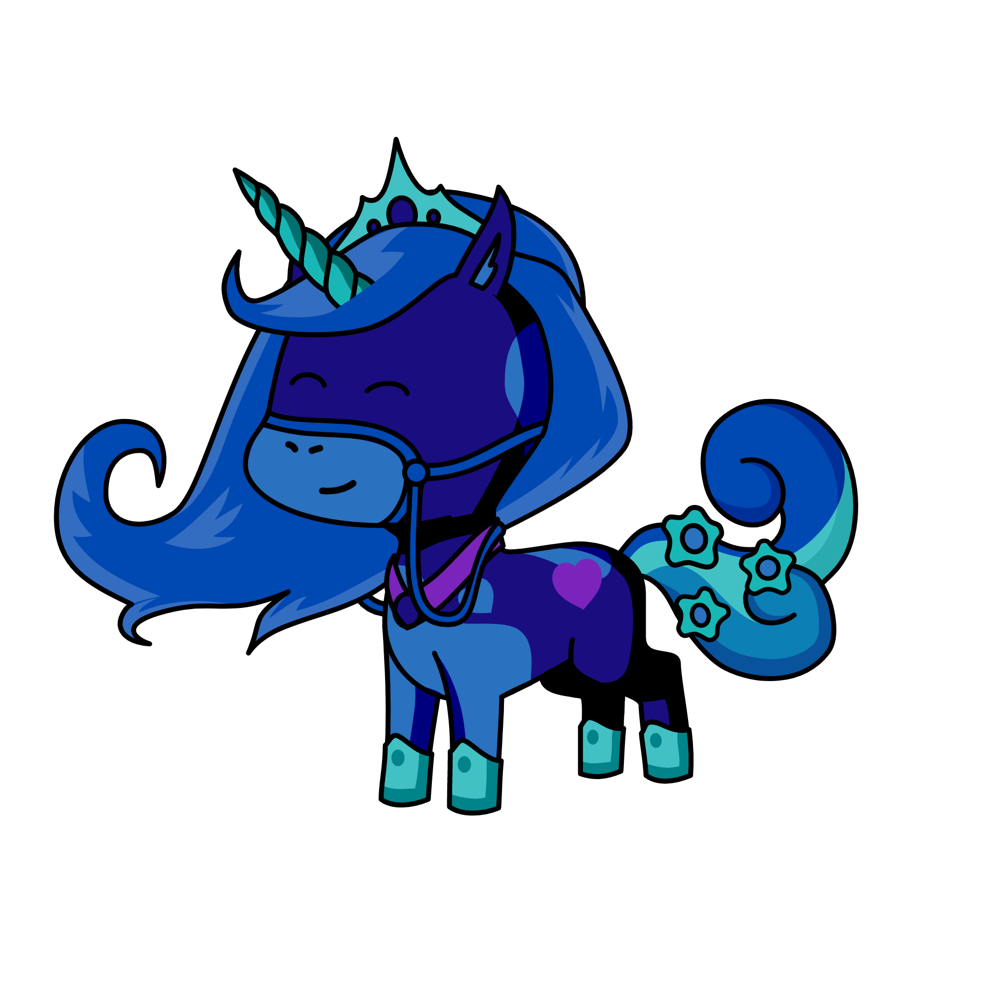 luna the unicorn, the unicorn
