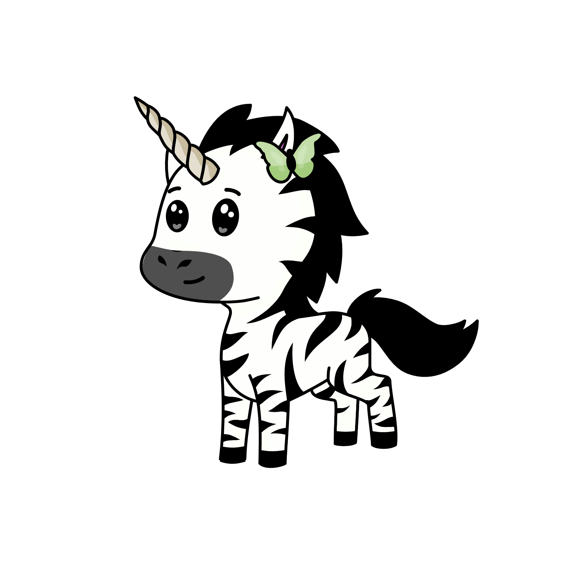 Zee-Bra, the unicorn