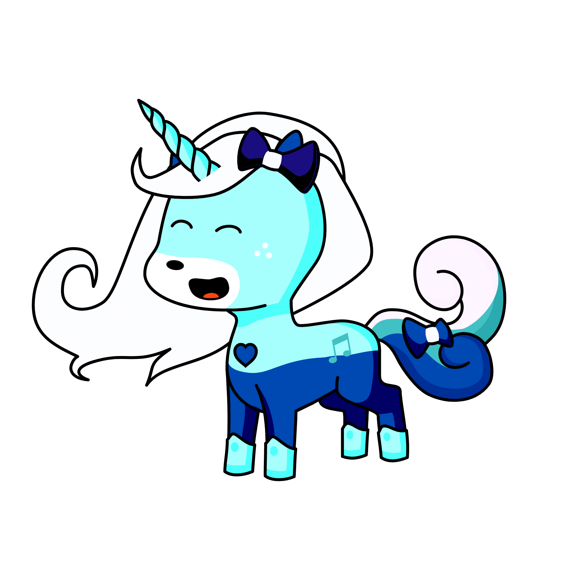 snow, the unicorn