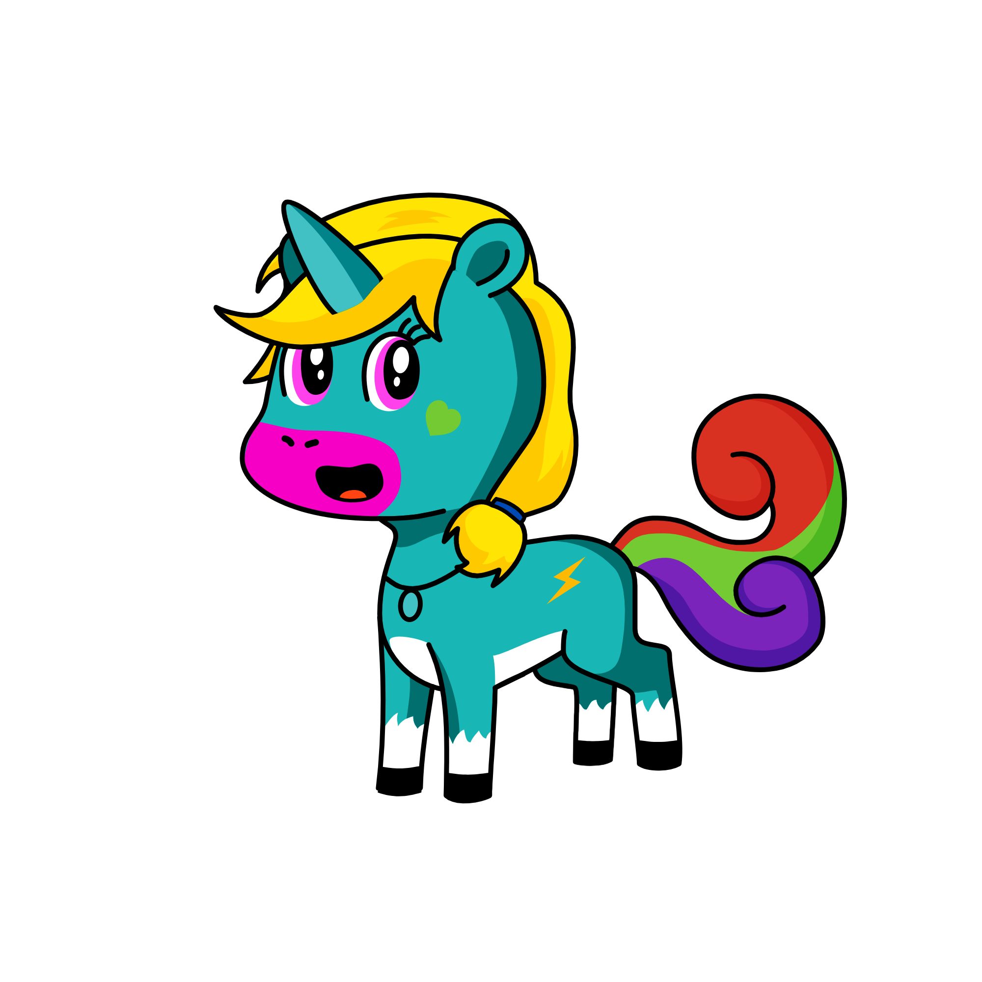 Keshini, the unicorn