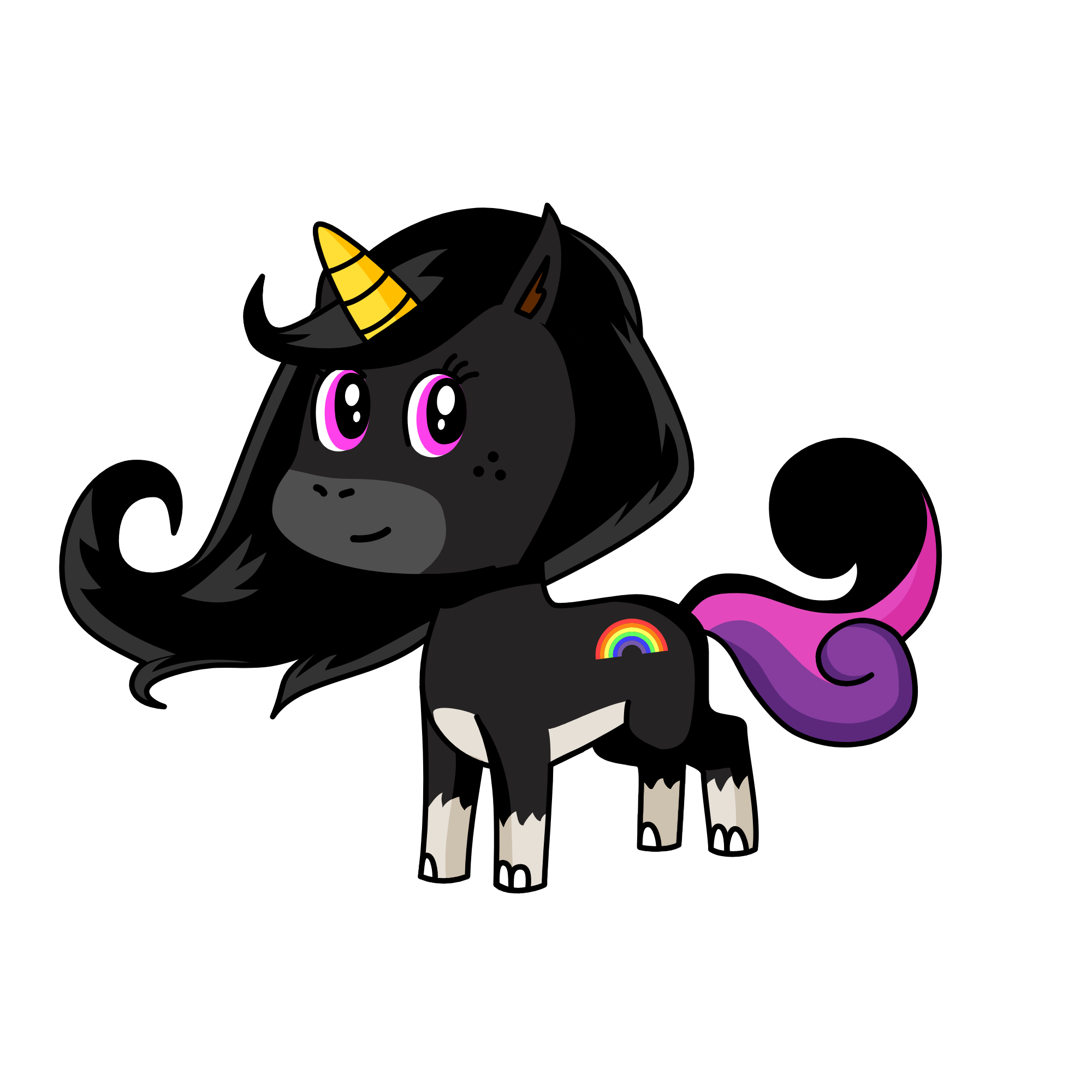 helin, the unicorn
