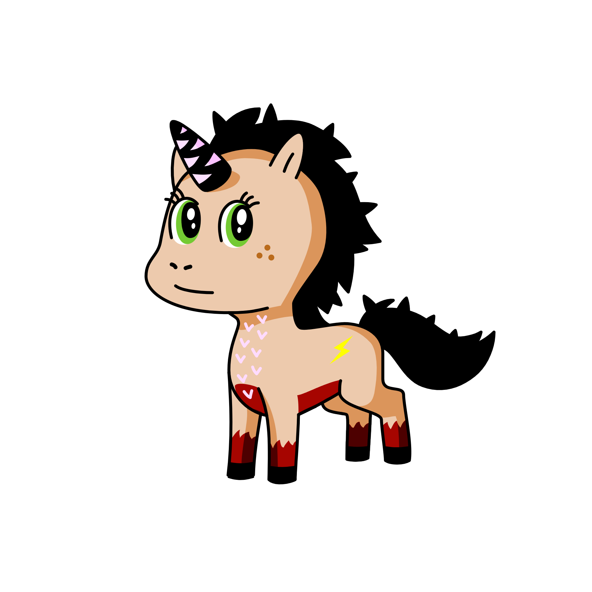 Harry Potter, the unicorn
