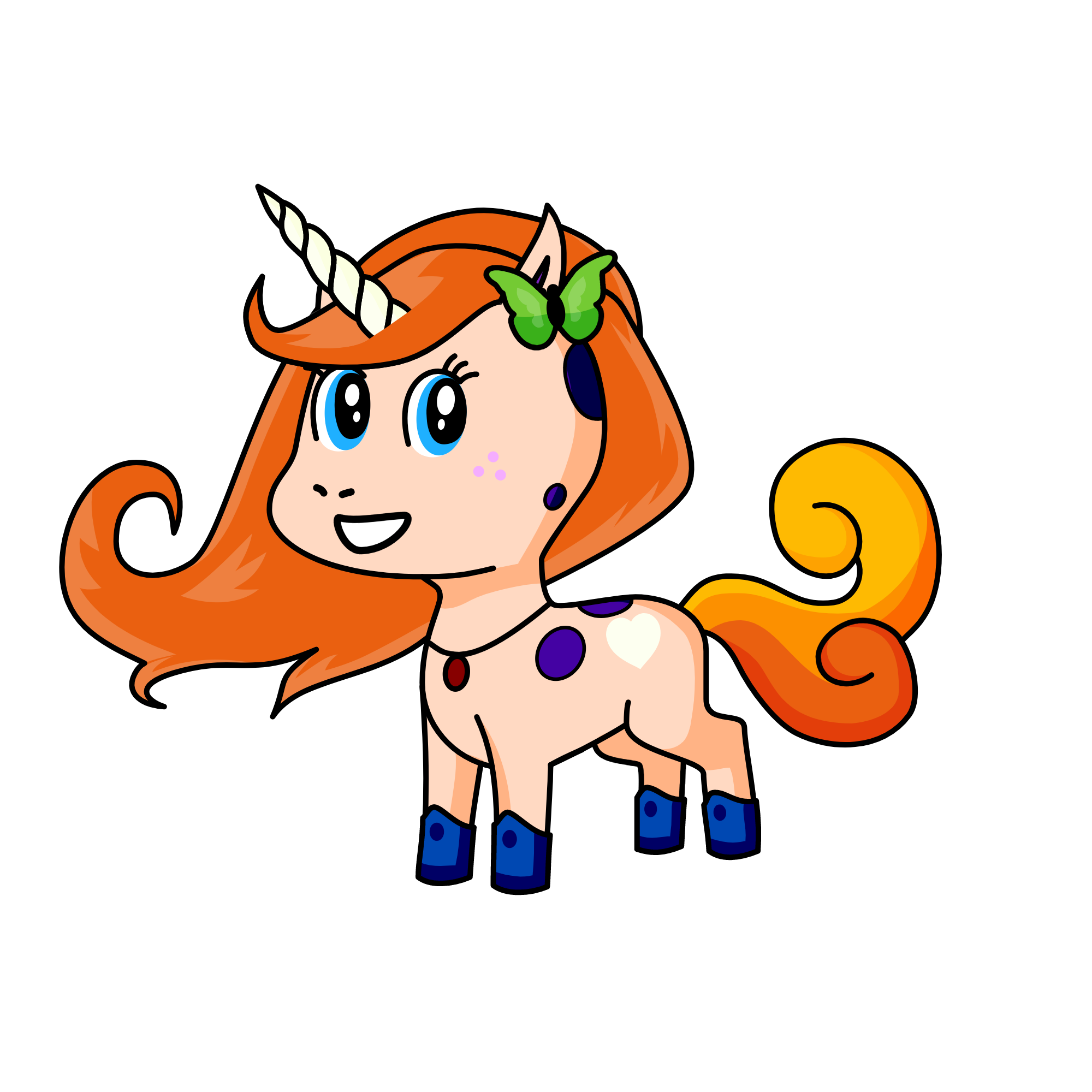 Scarlett Jones, the unicorn