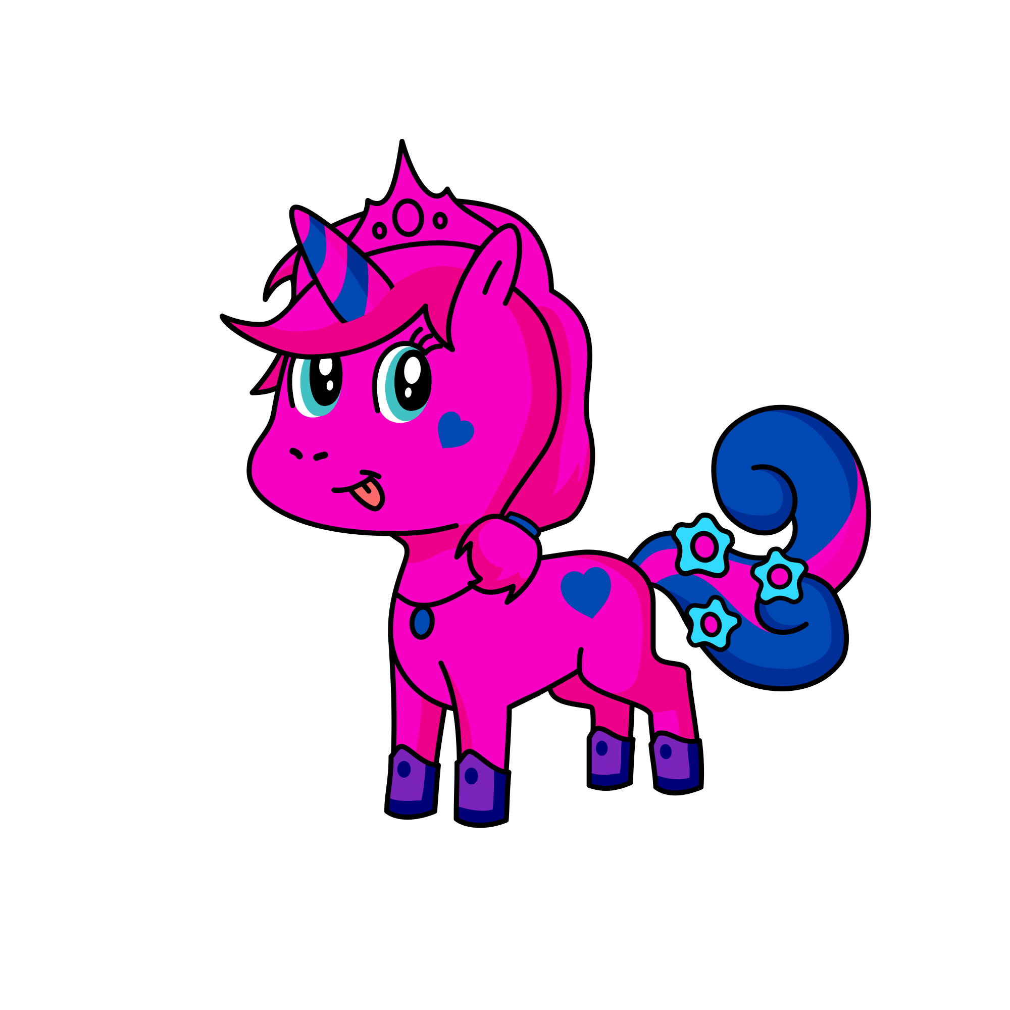 Hghfjgtjgvvbvb, the unicorn