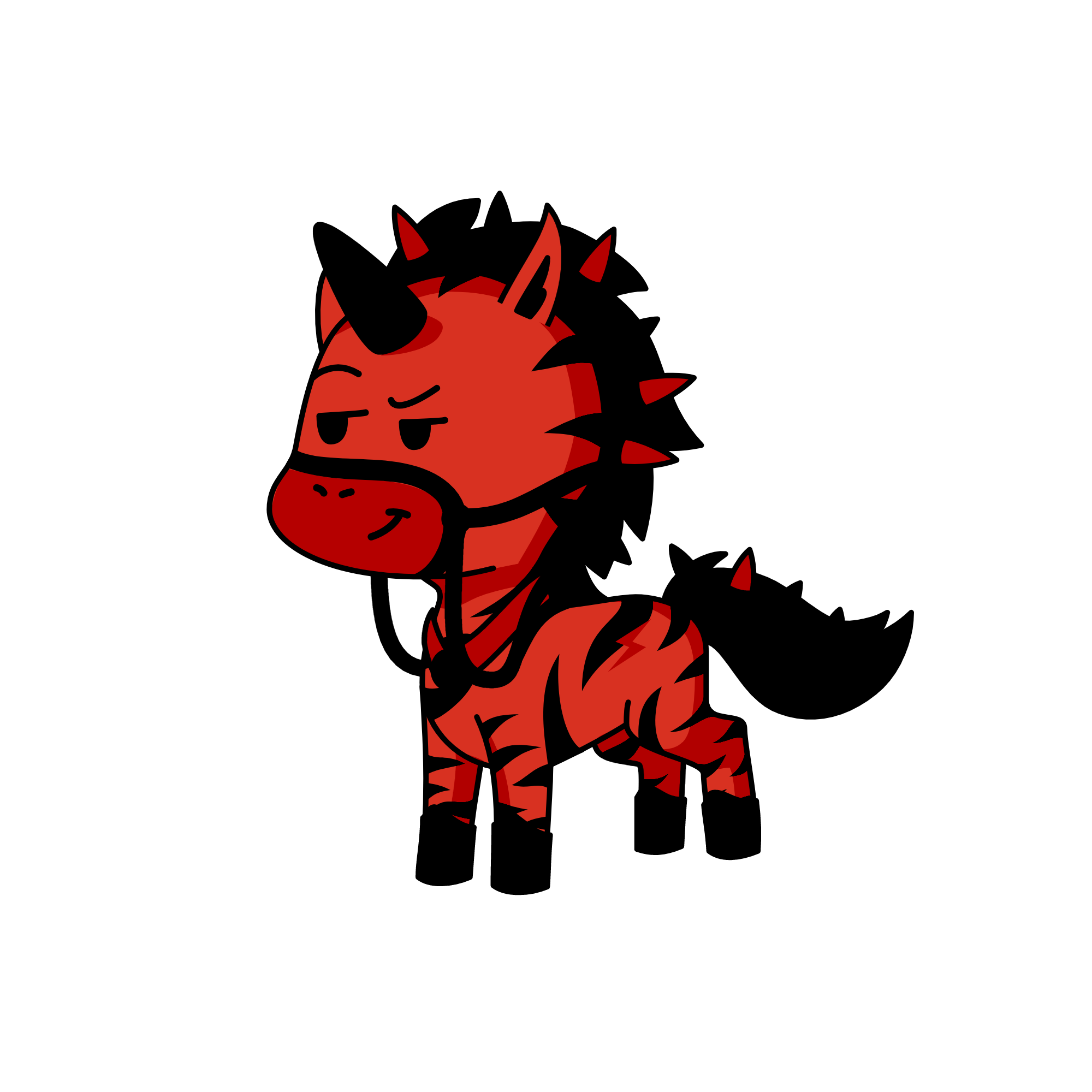 the devil, the unicorn
