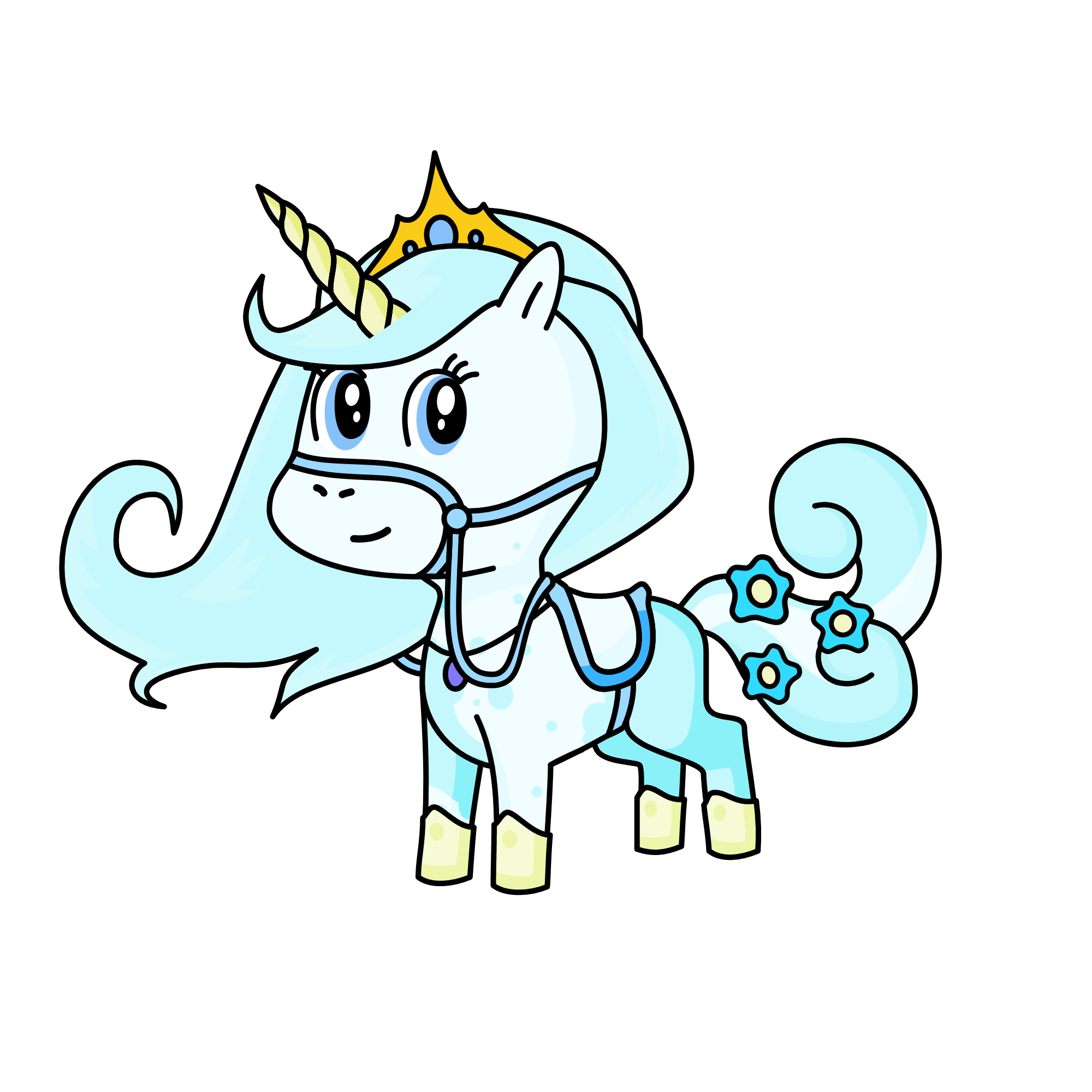 Snowy, the unicorn