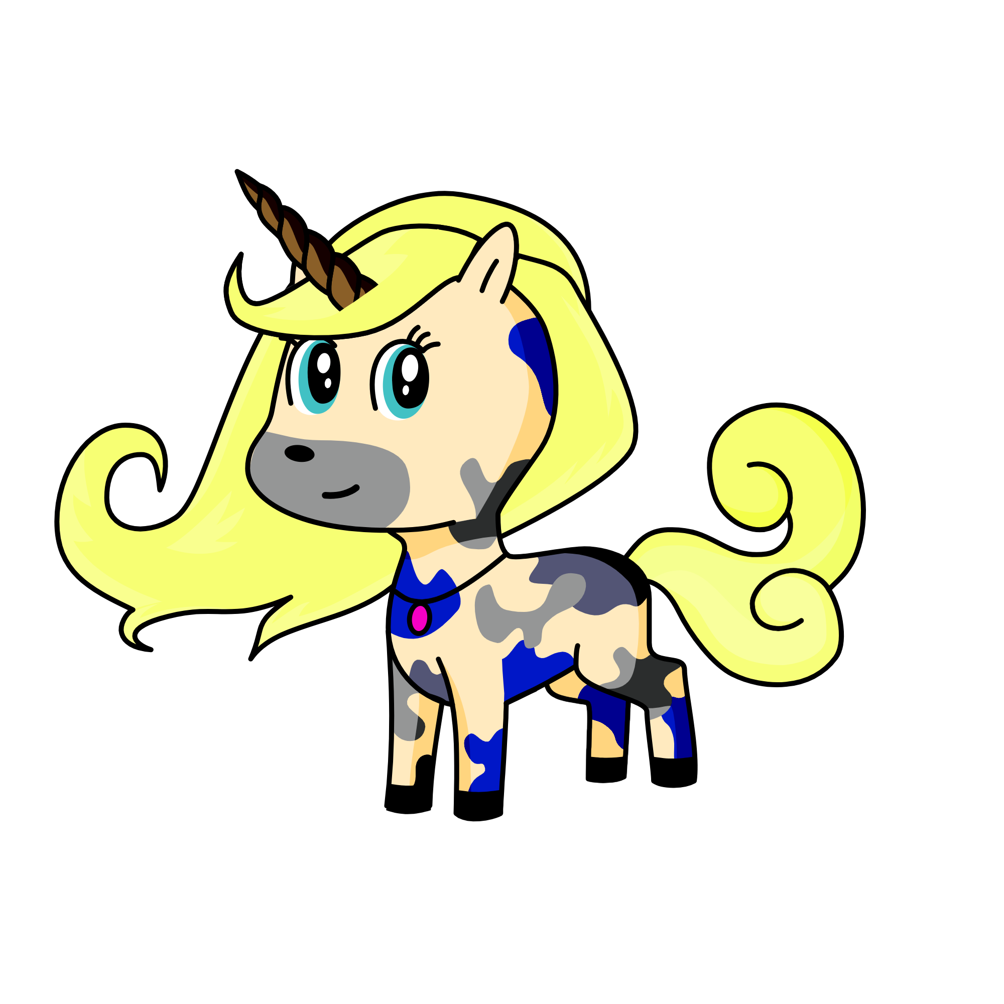 Luna, the unicorn