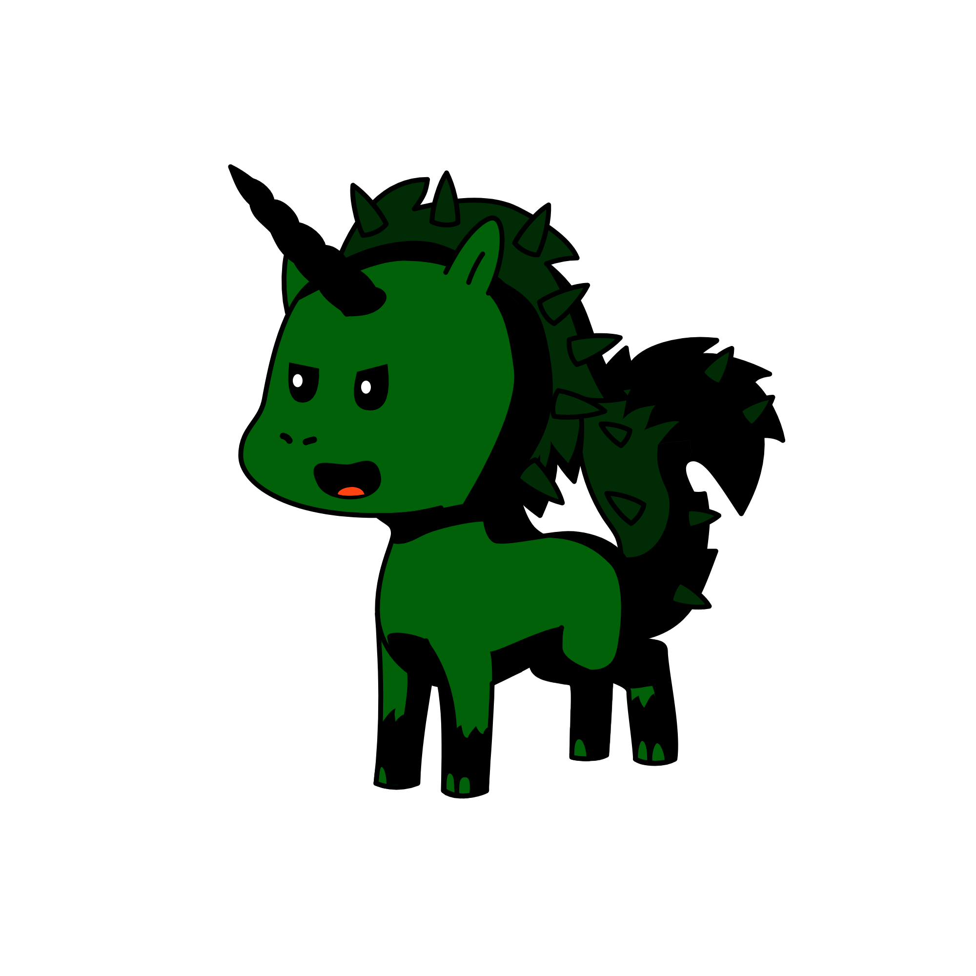 Salazar Slytherin, the unicorn