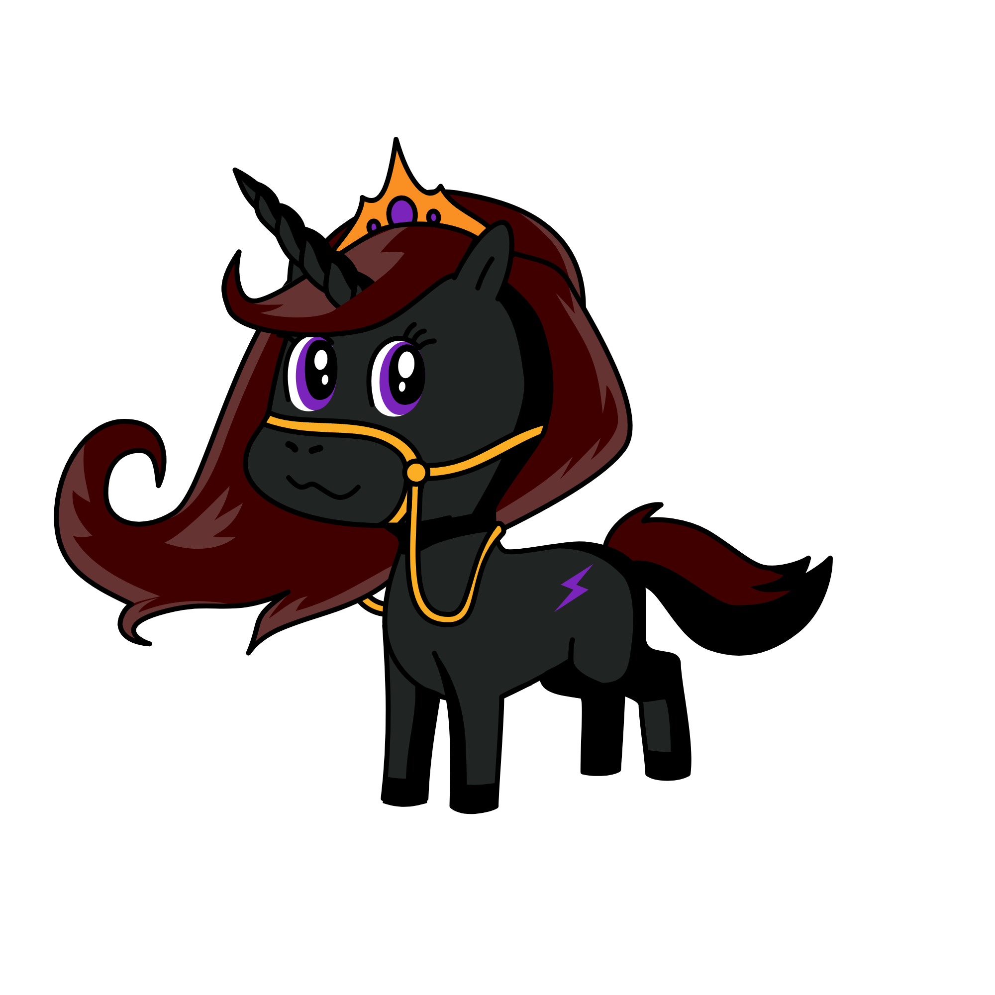 Shadow, the unicorn