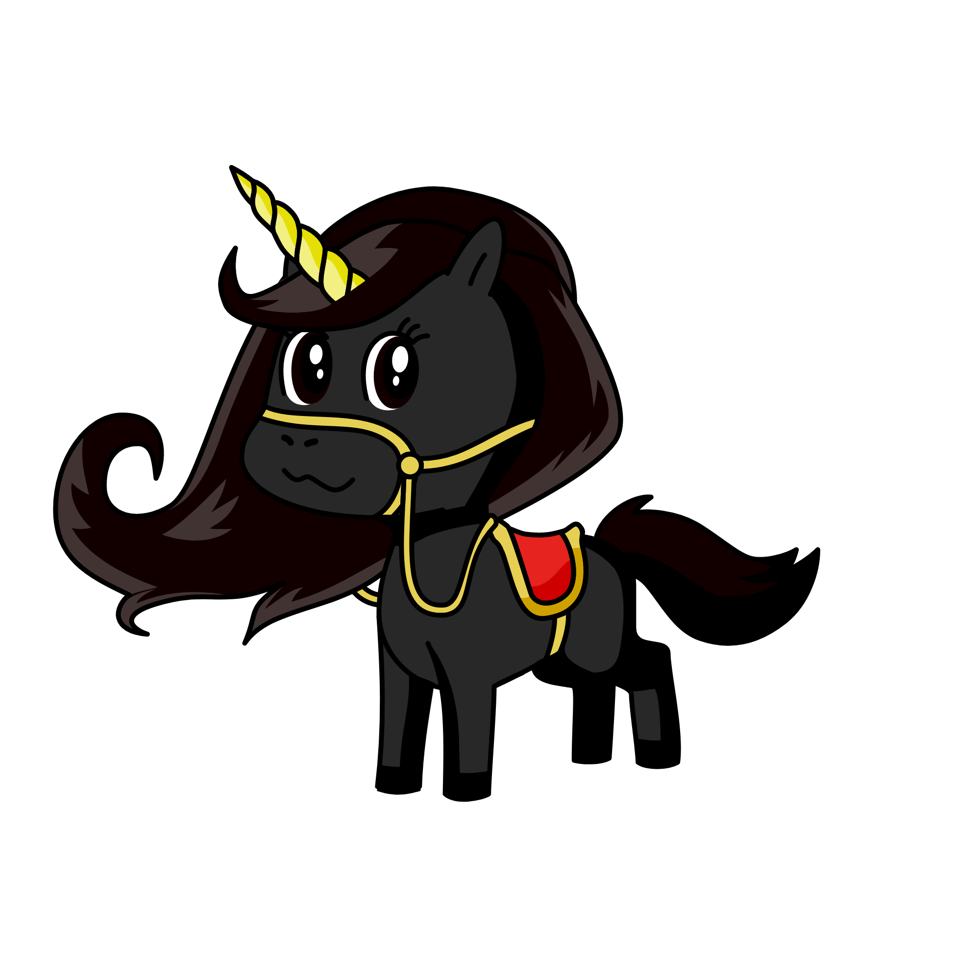 Midnight, the unicorn
