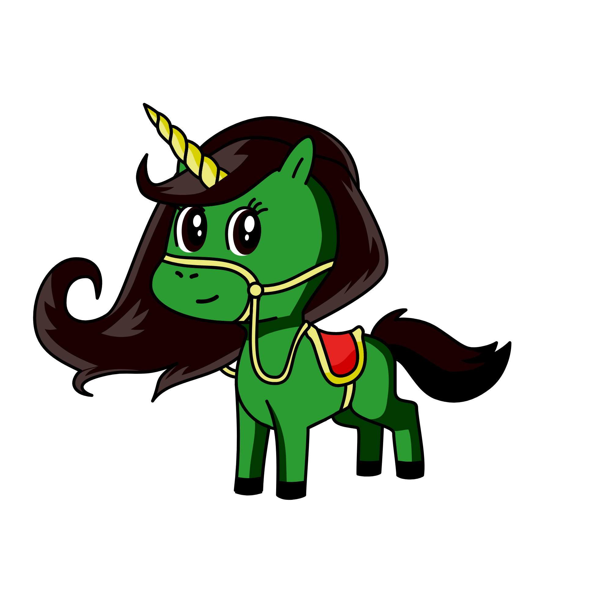 Leaf, the unicorn
