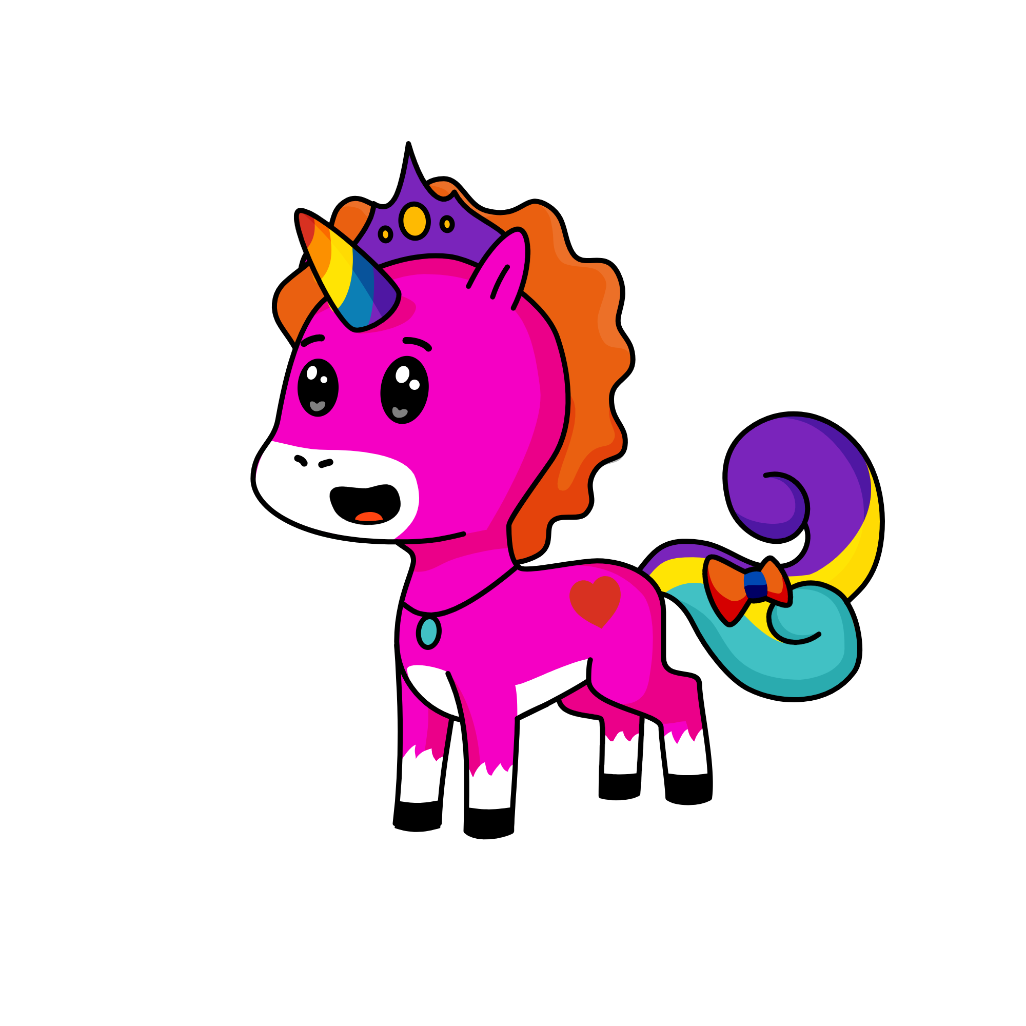 Pinkie, the unicorn