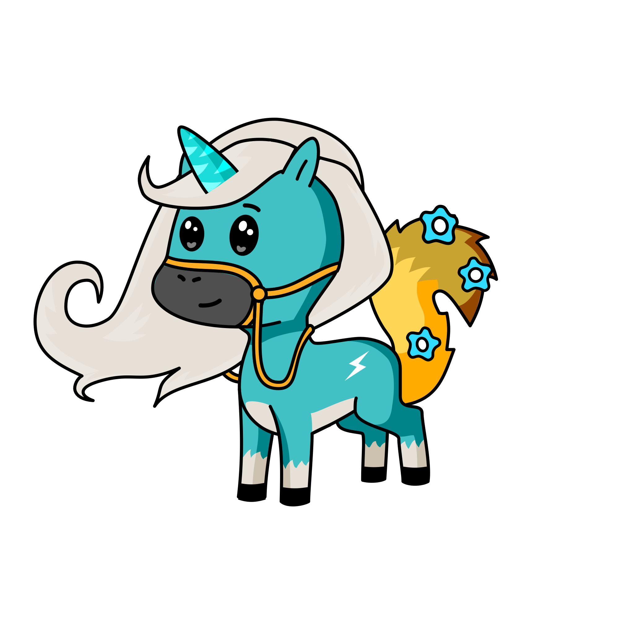 Luna, the unicorn