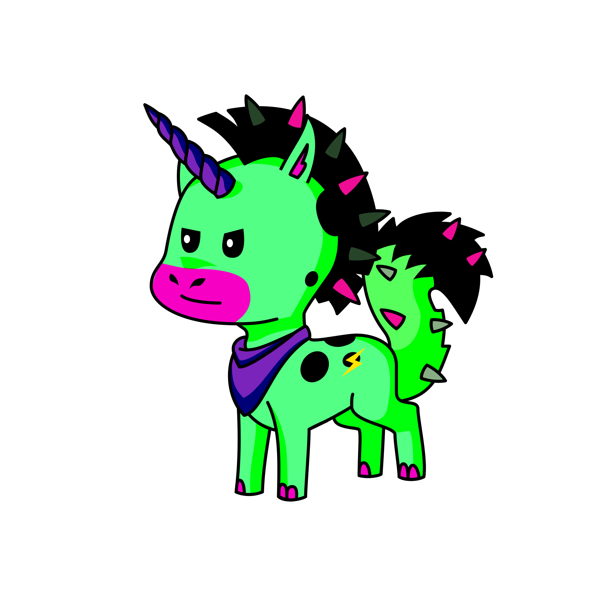 Desert dreams , the unicorn