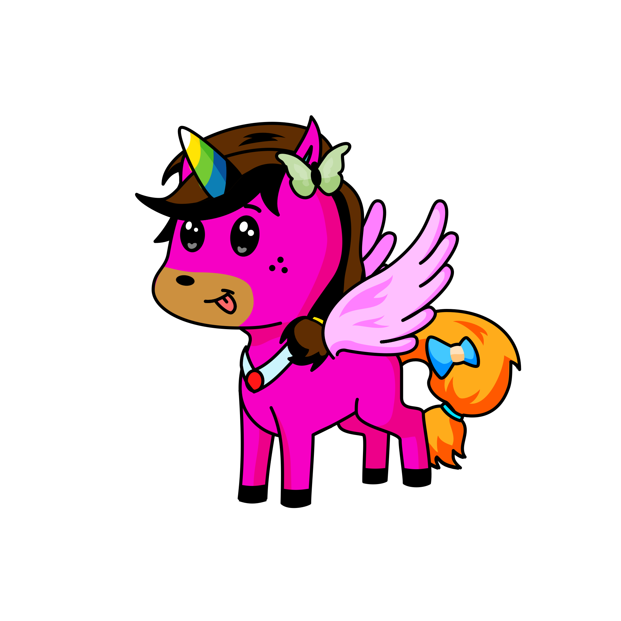 Clio, the unicorn