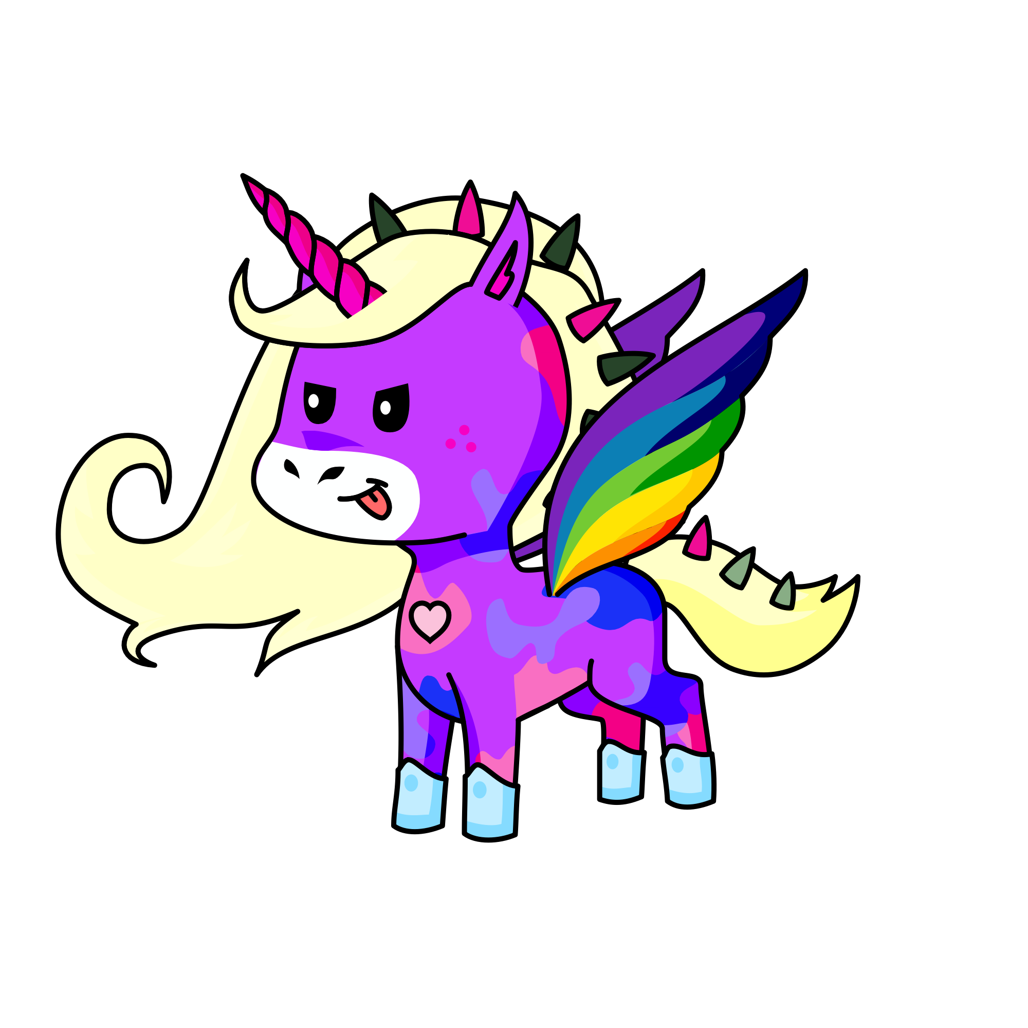Dangerously beautiful , the unicorn