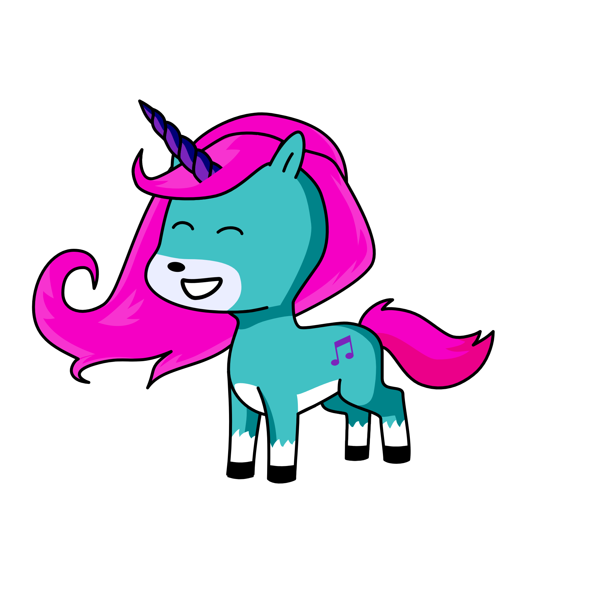 Faith, the unicorn