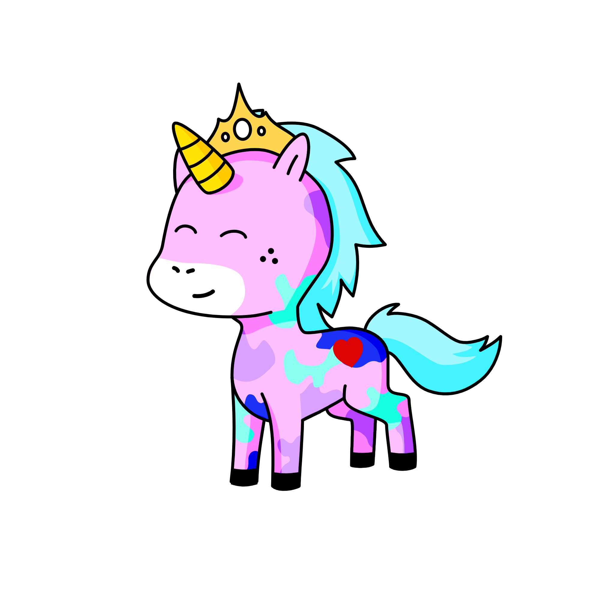 Cotton Candy, the unicorn