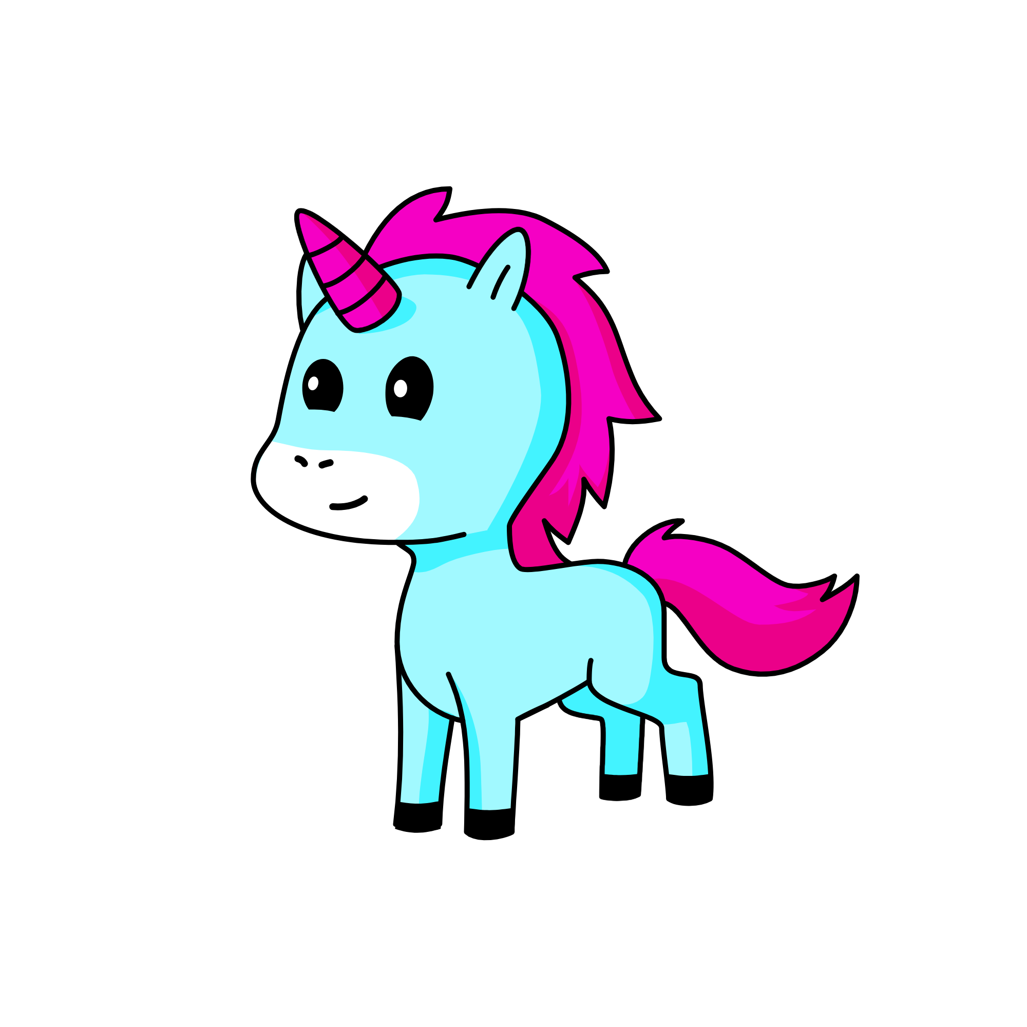 Night Angel, the unicorn