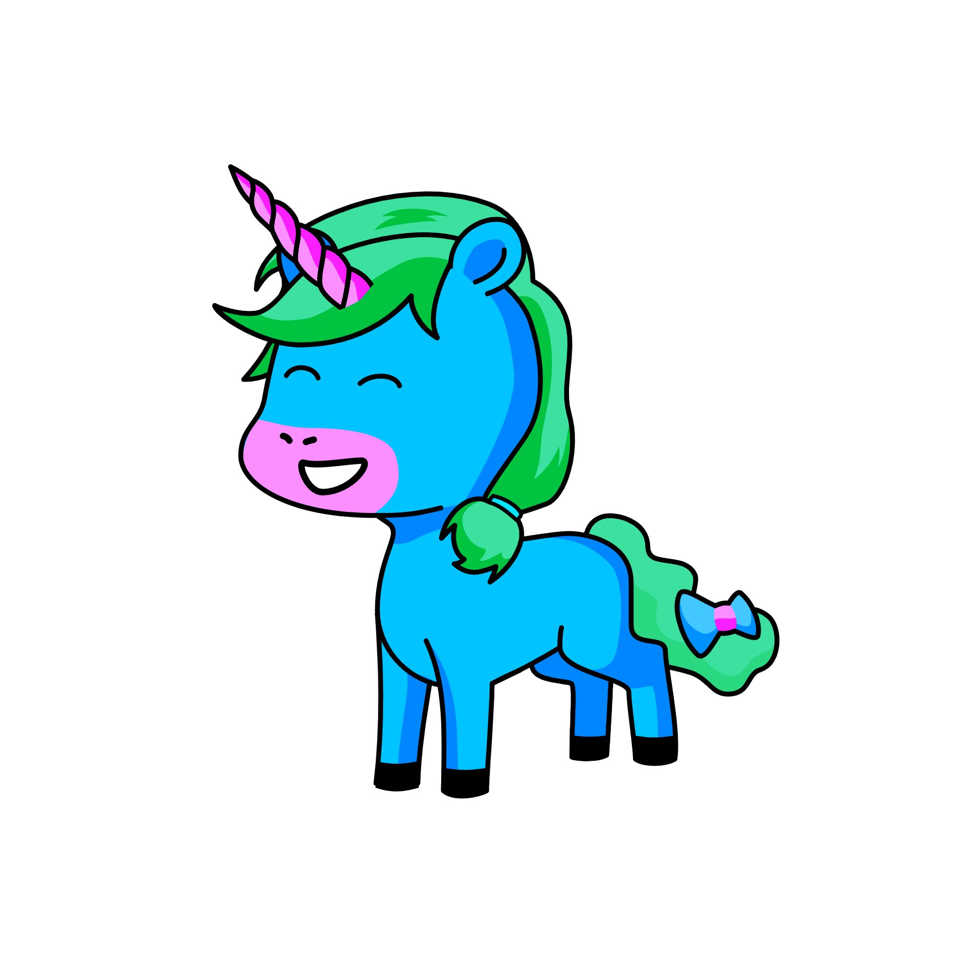Joy, the unicorn