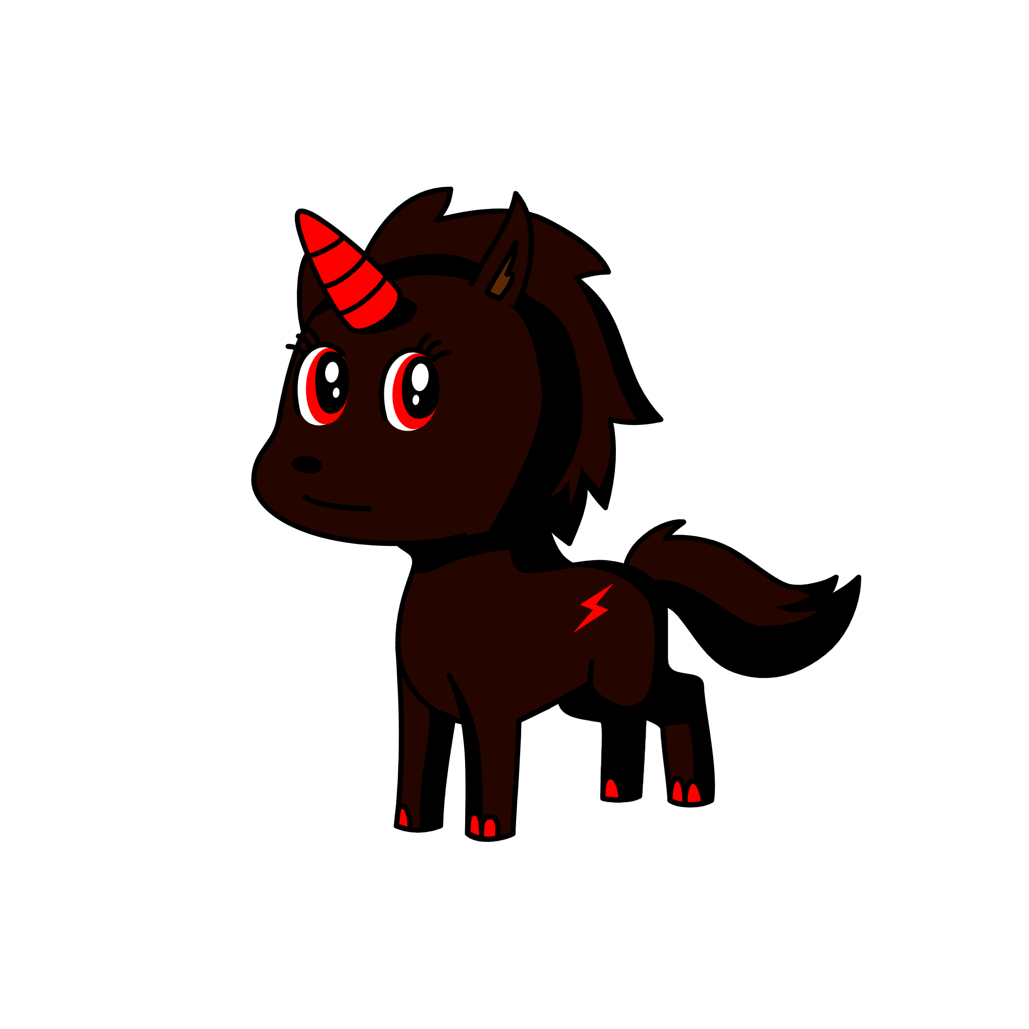 TheEvilestUnicorn, the unicorn