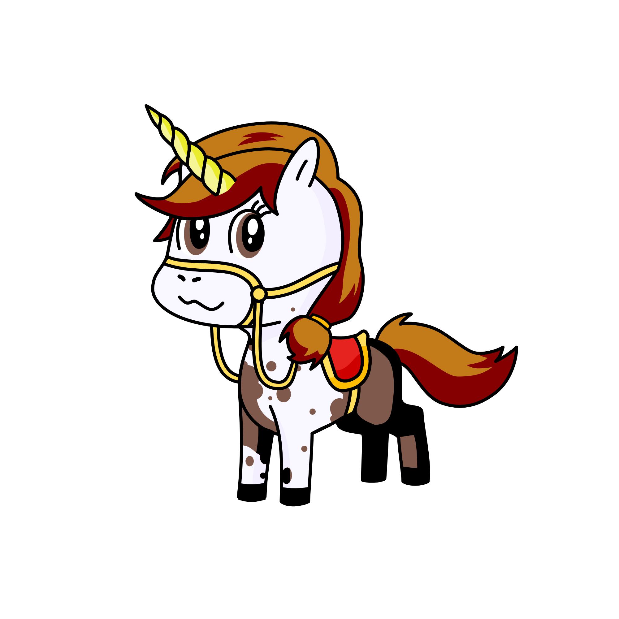 Boomarang, the unicorn