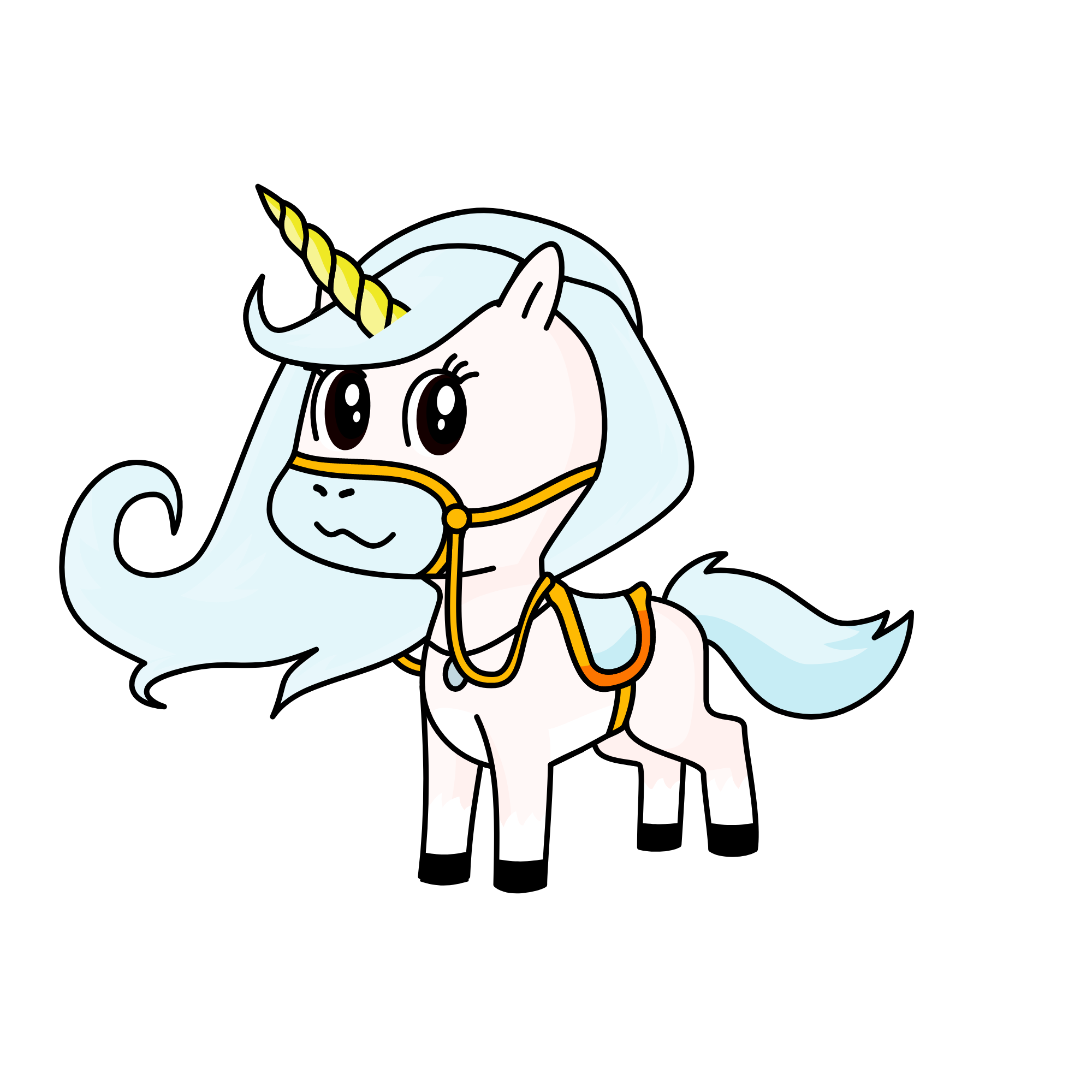 Vanilla, the unicorn