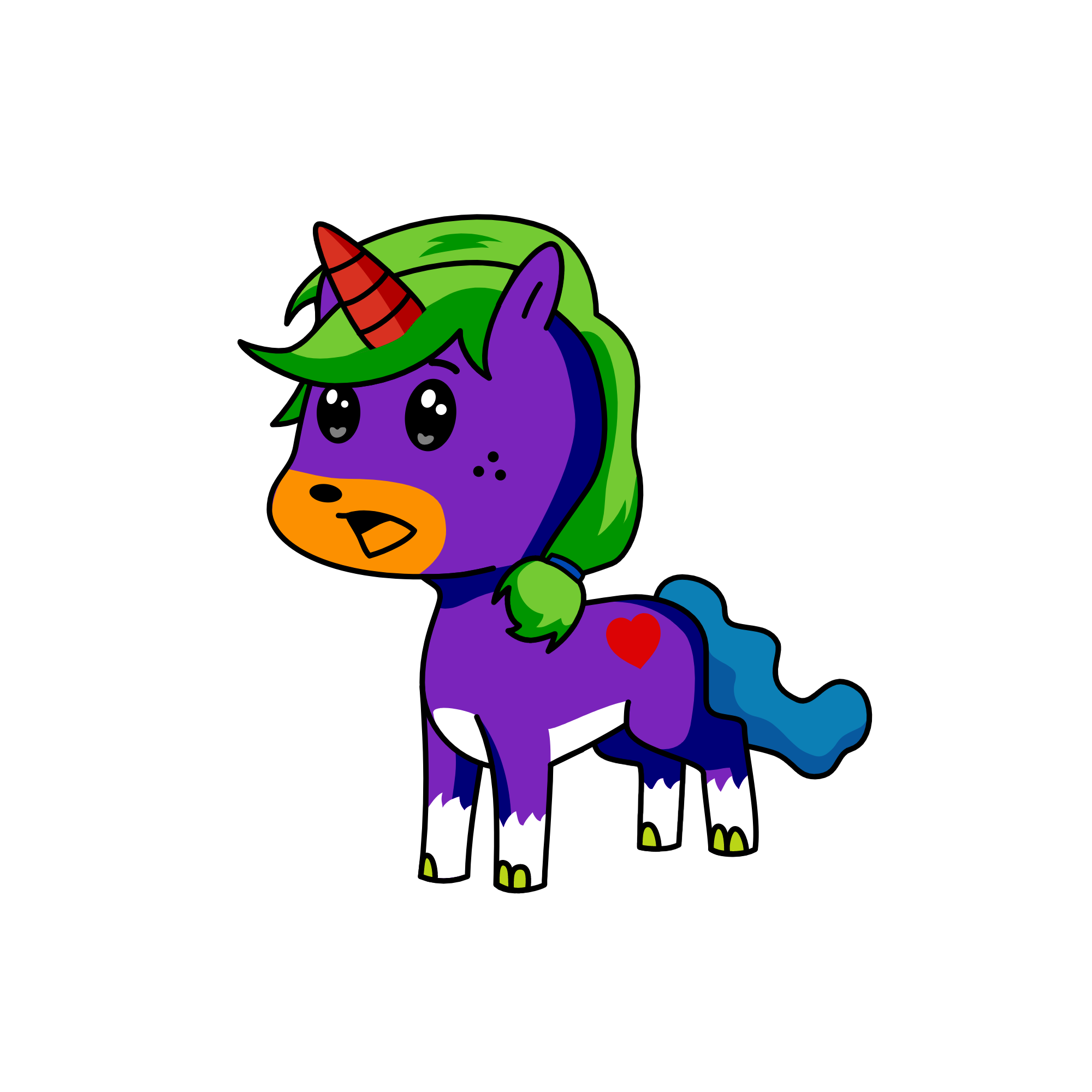 HHH, the unicorn