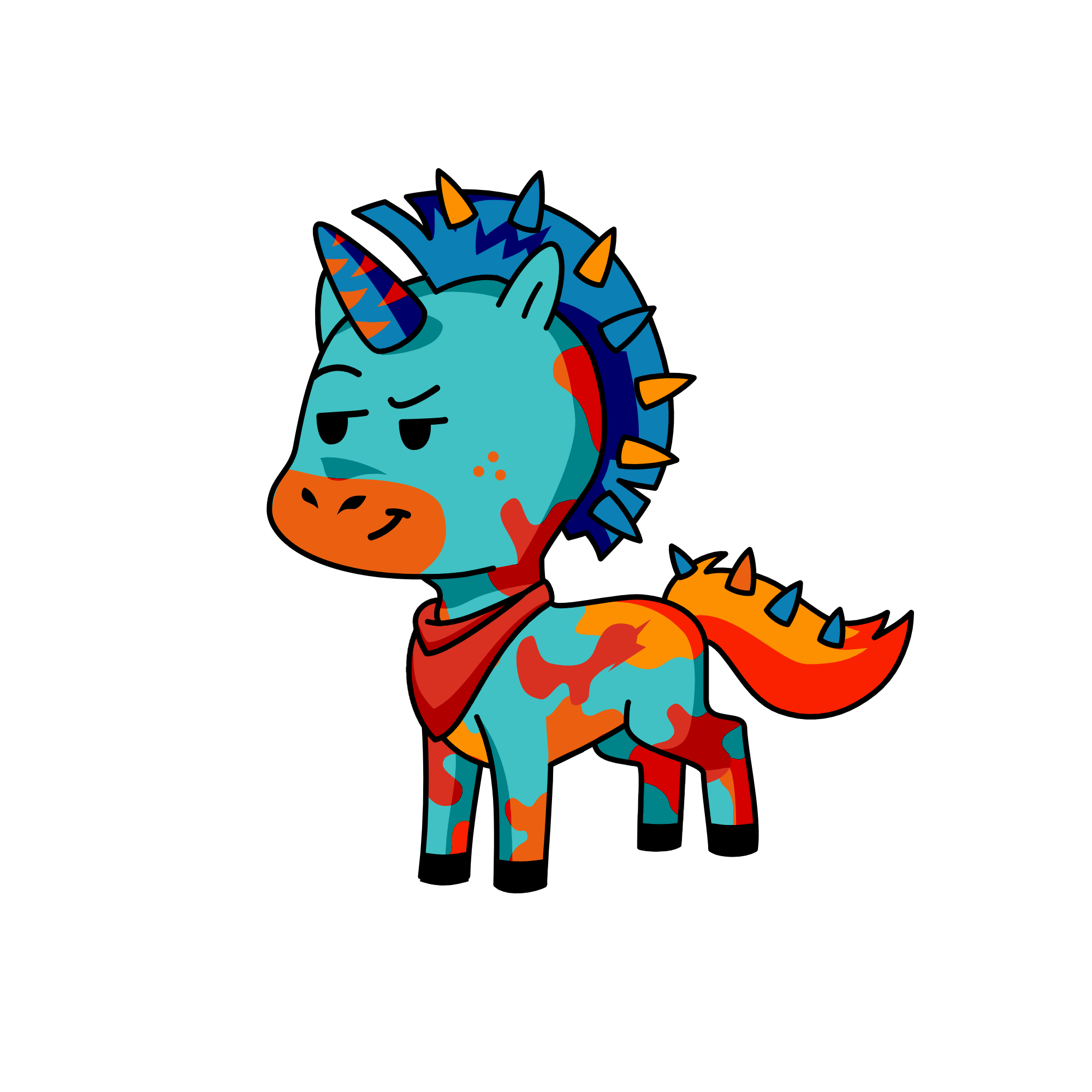 Rockstar - Kaden Rock'in'roll, the unicorn