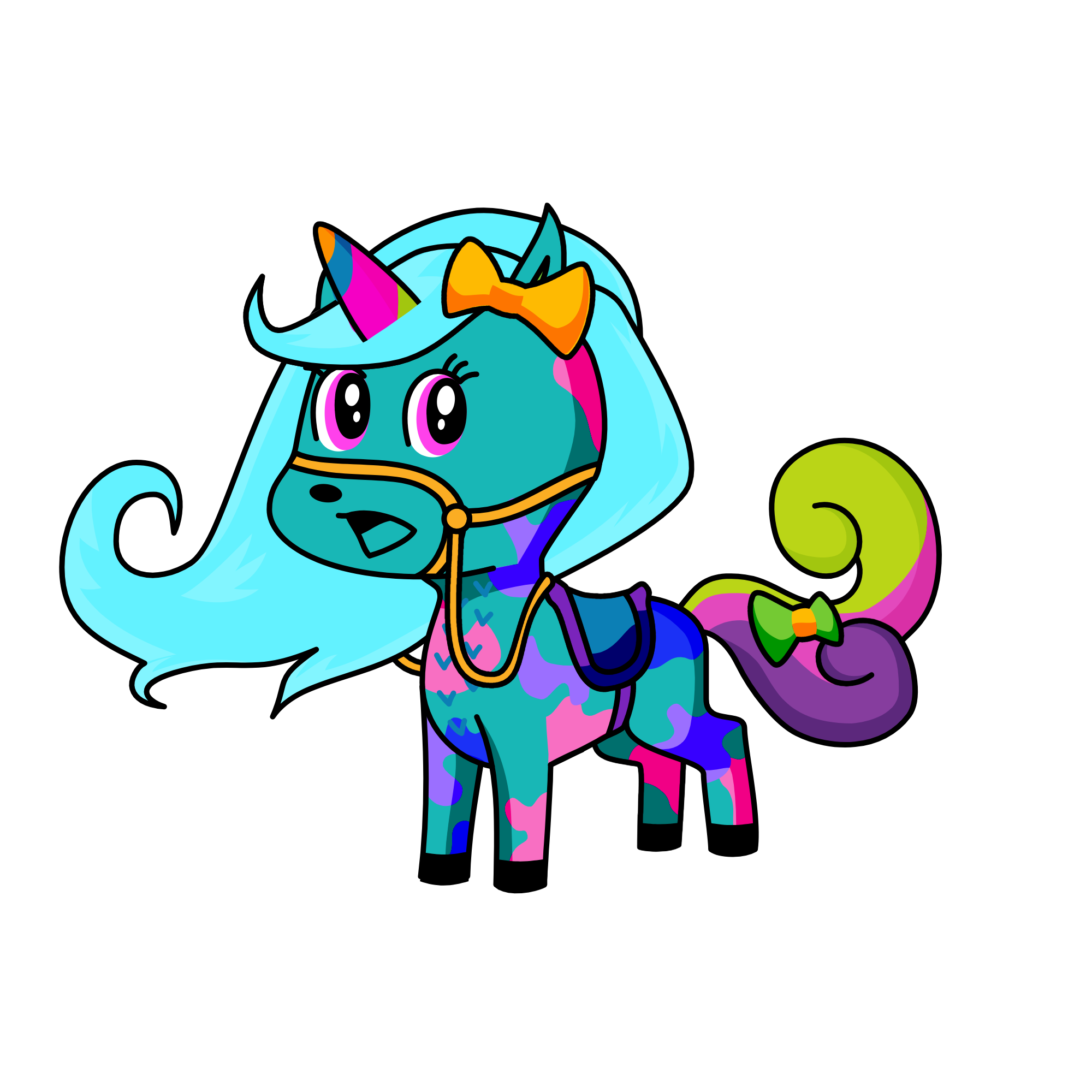 love kk bral8ou, the unicorn