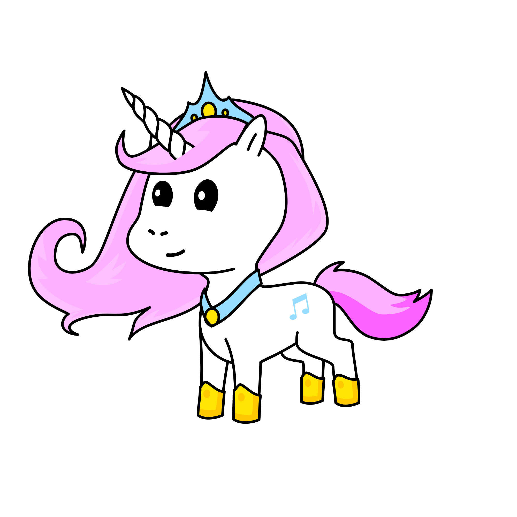 Lovely, the unicorn