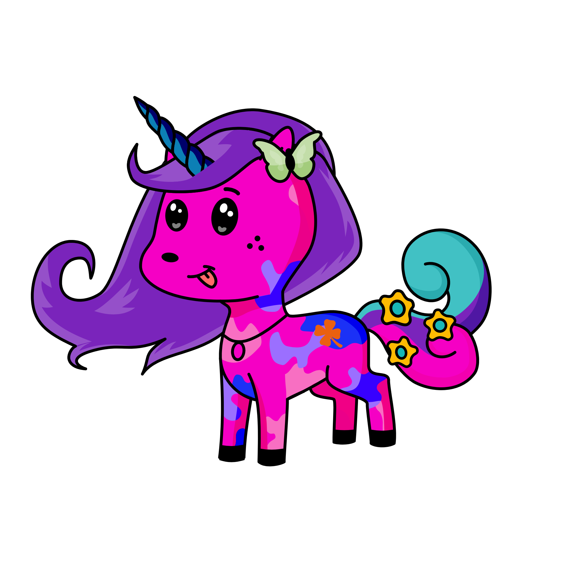 Beautiful , the unicorn