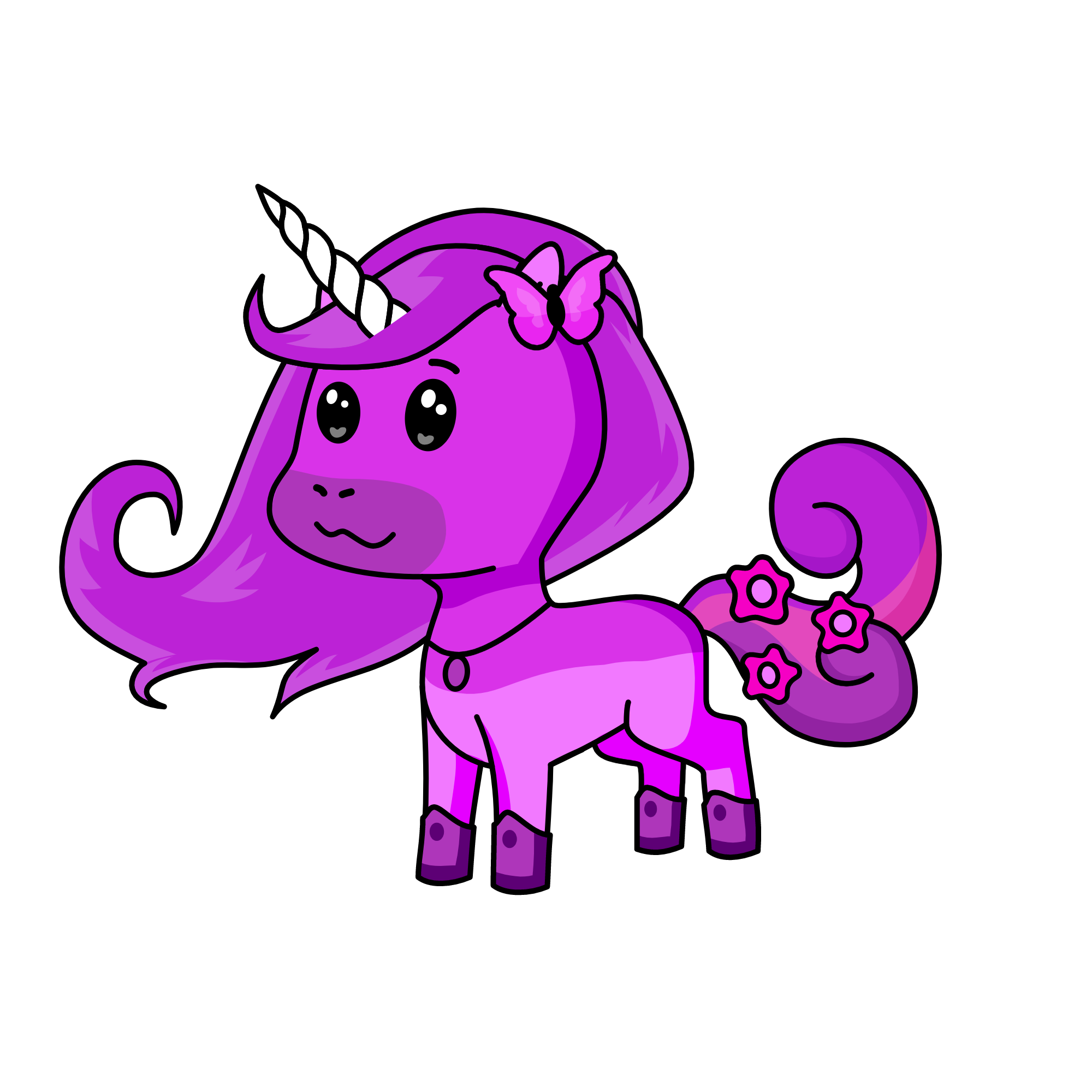 Rose, the unicorn