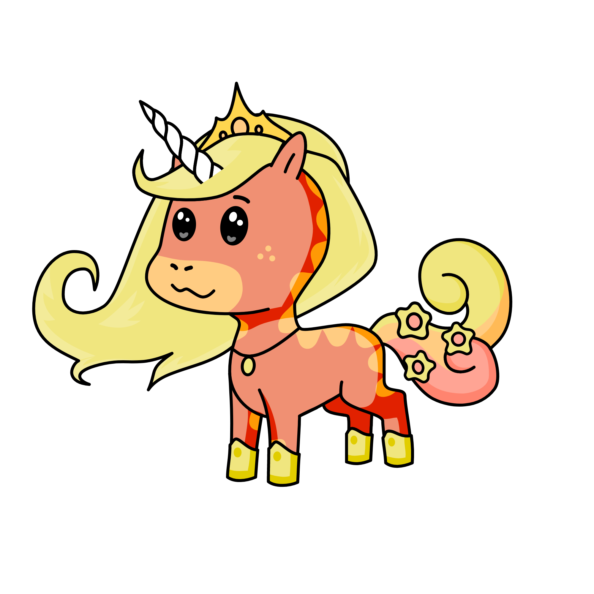 Burnadette, the unicorn