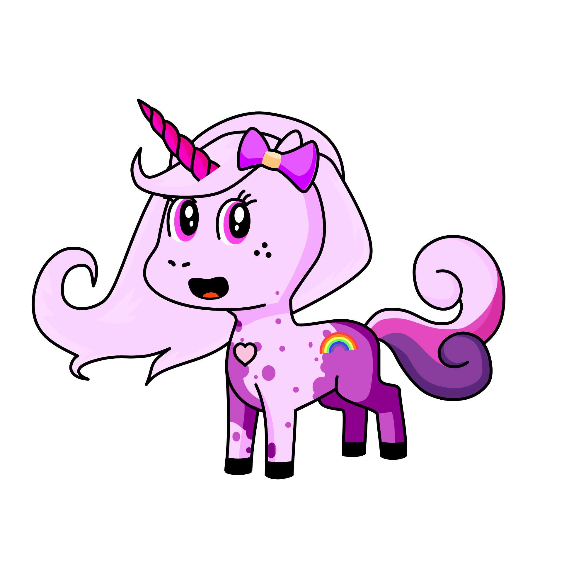 CANDY, the unicorn