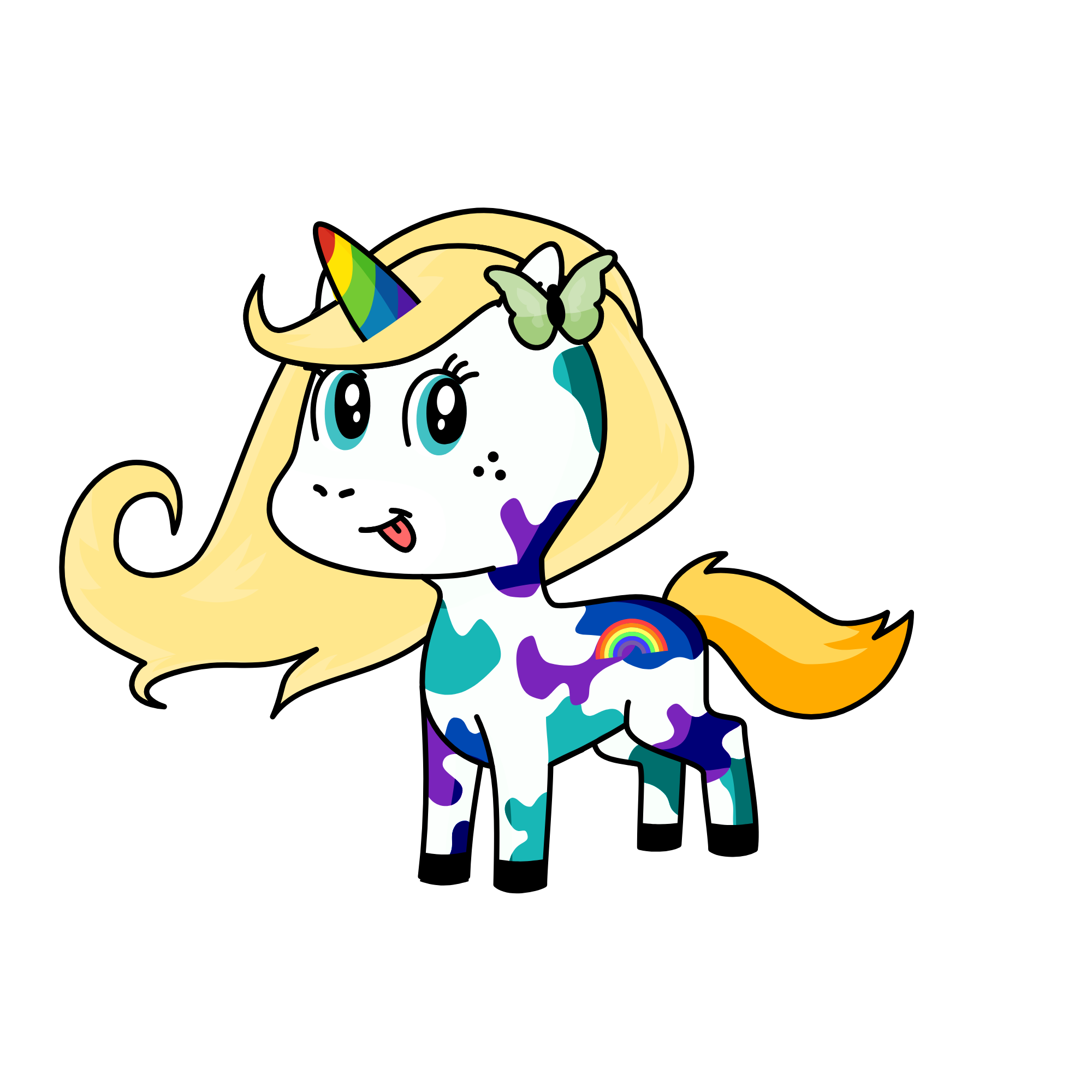 RAİNBOW DASH, the unicorn
