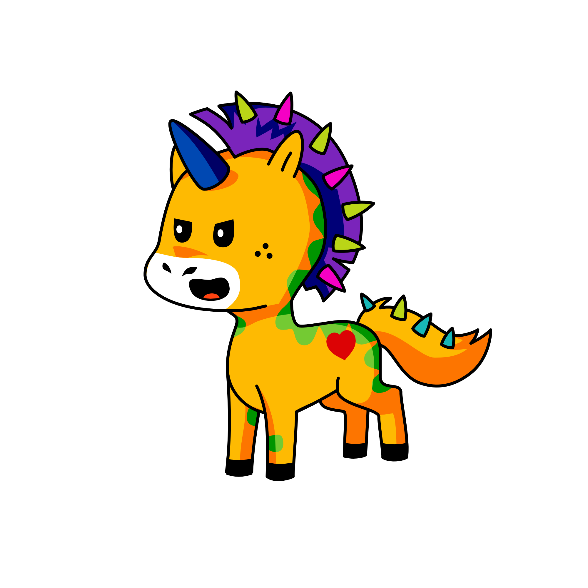 Huh?, the unicorn