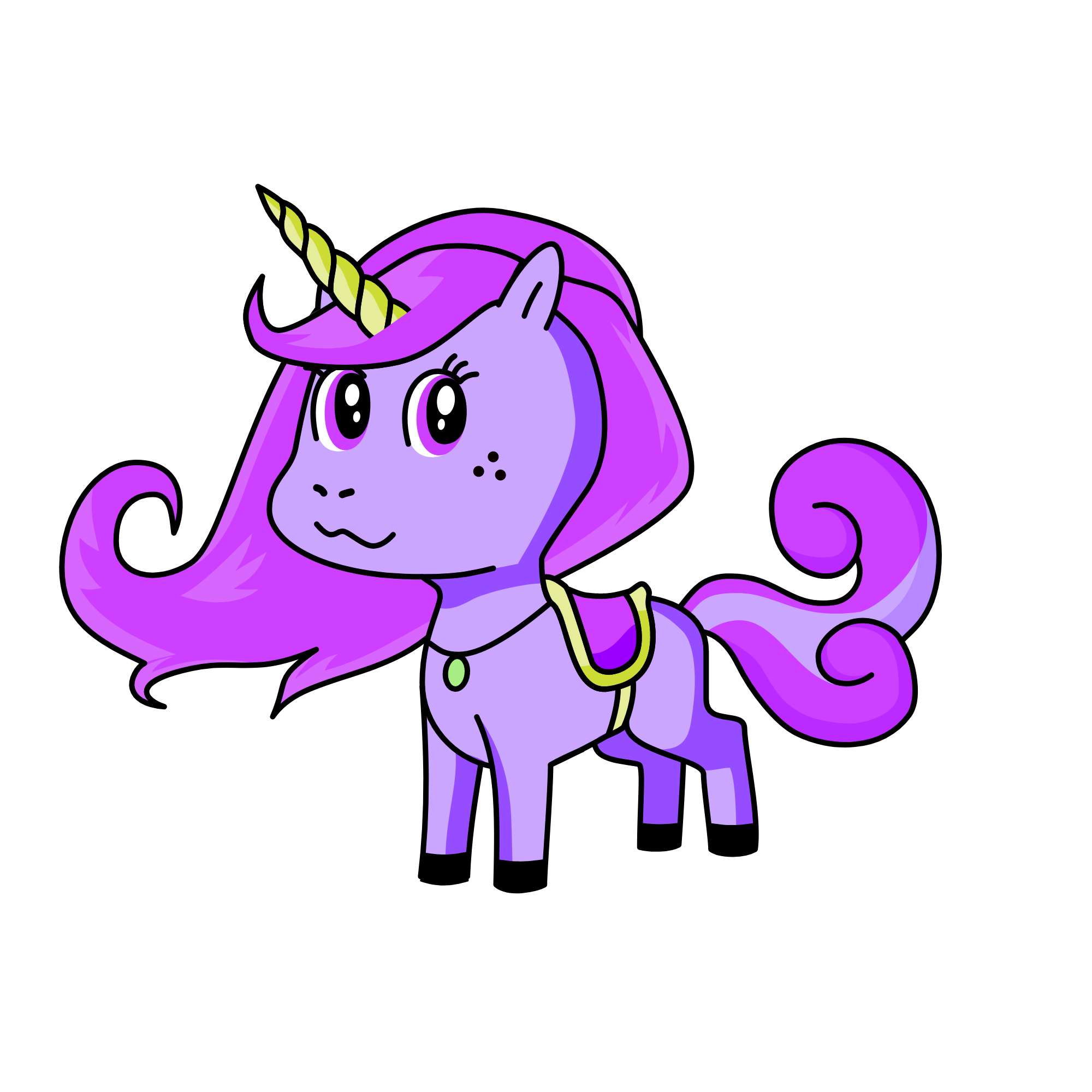 Octopuse, the unicorn