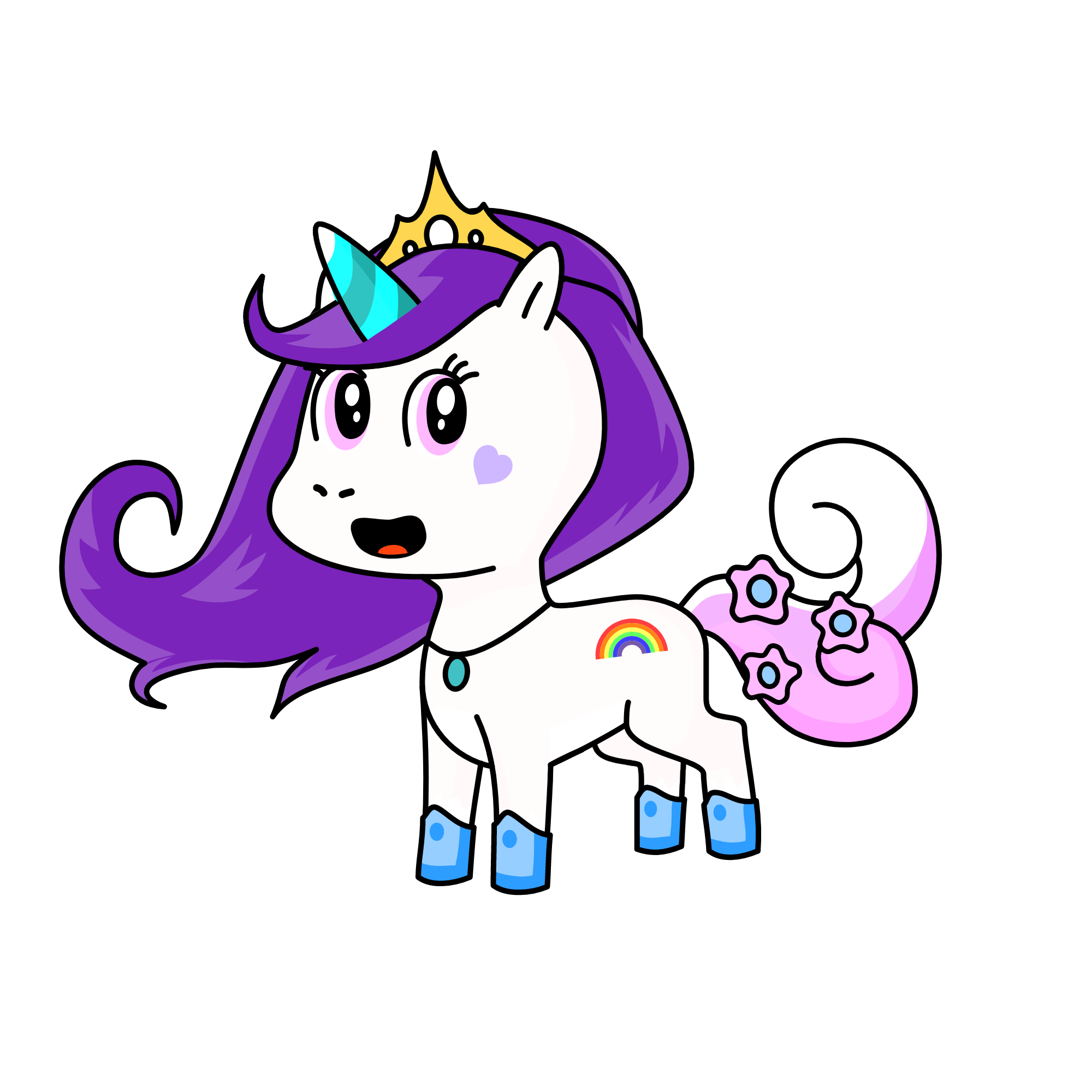 Unique, the unicorn