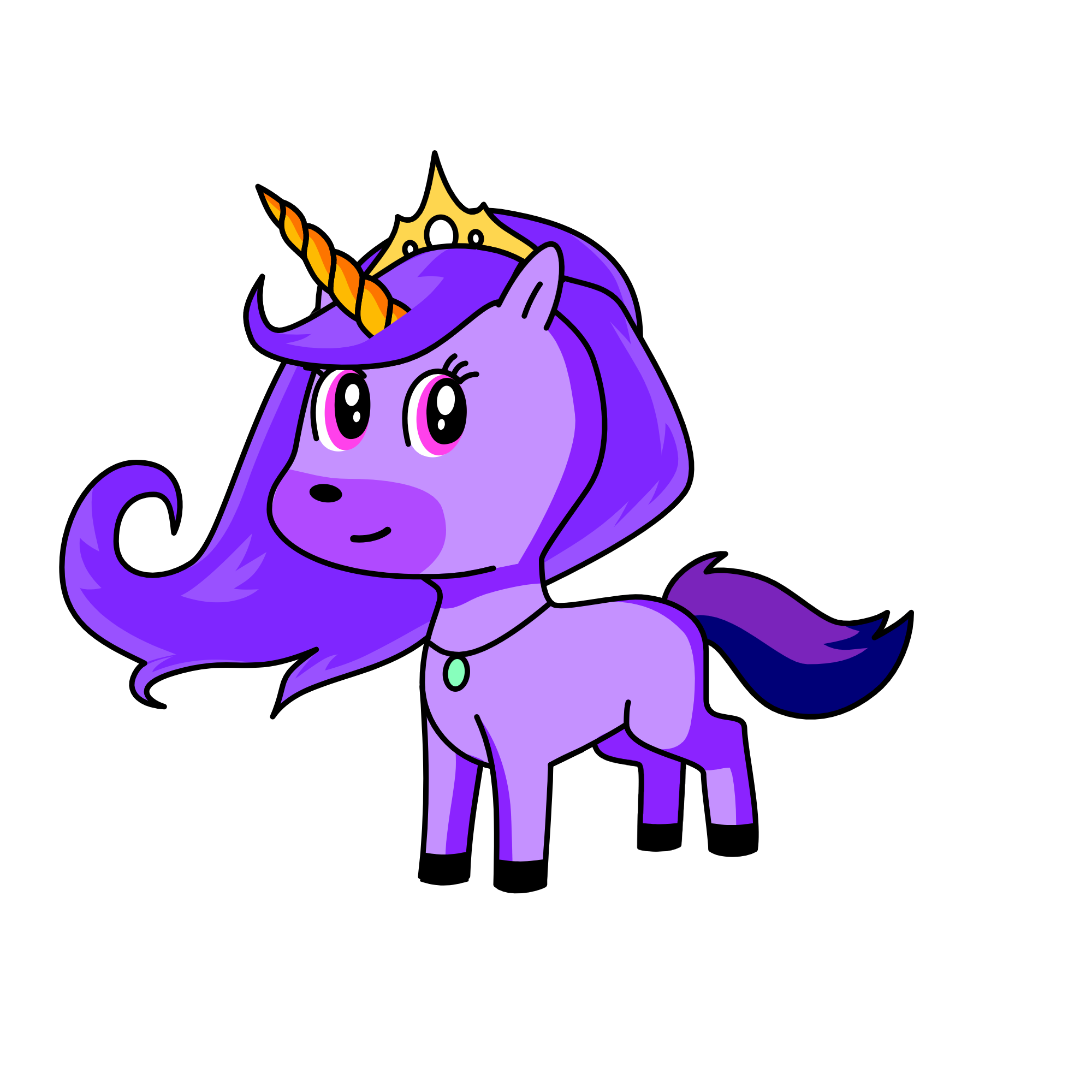 Twilight sparkle, the unicorn