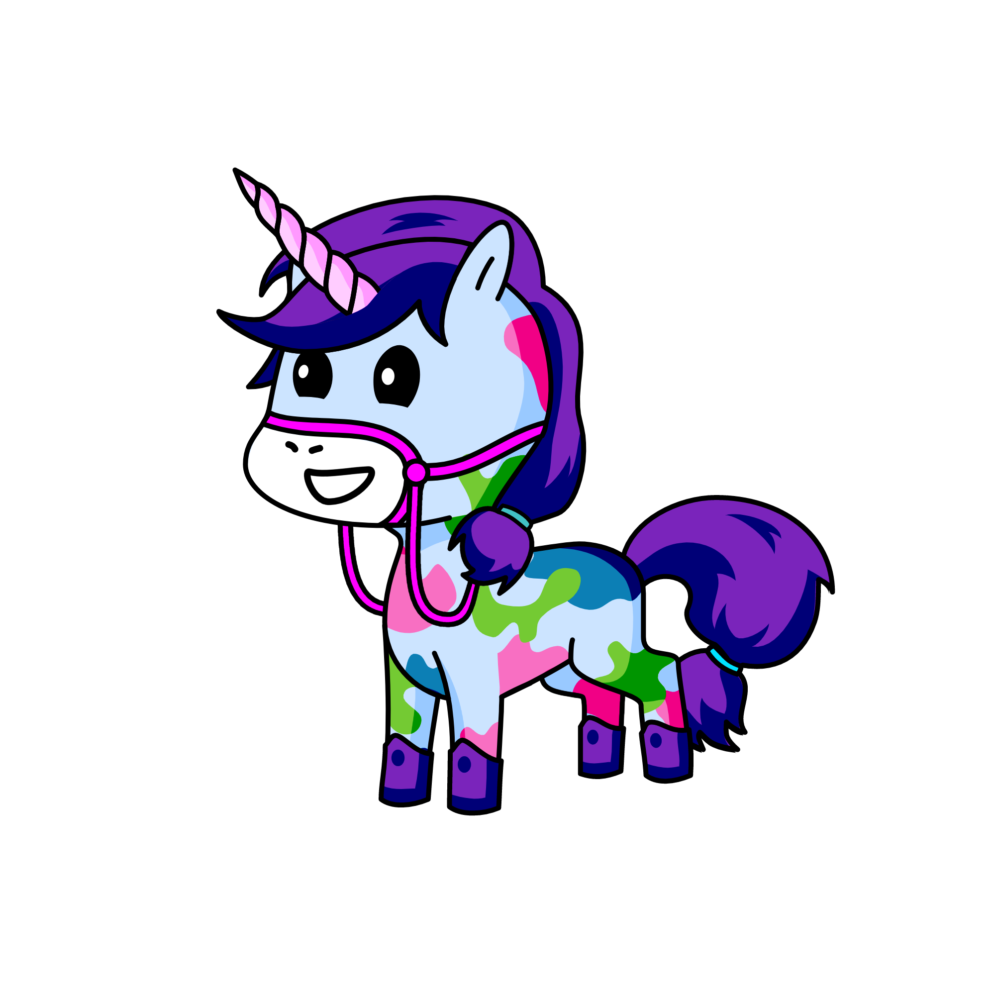 Misty Winger, the unicorn
