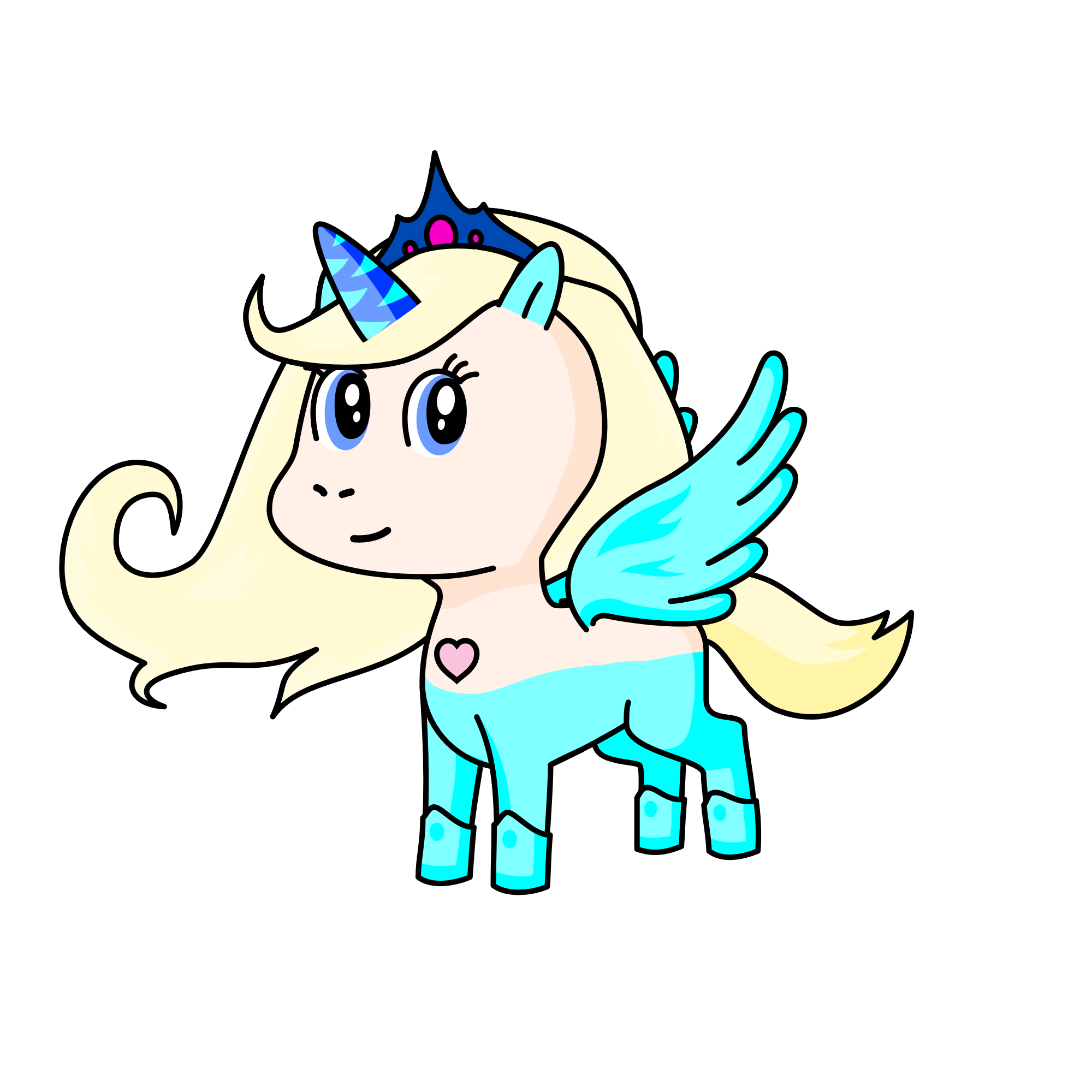 Elsa, the unicorn