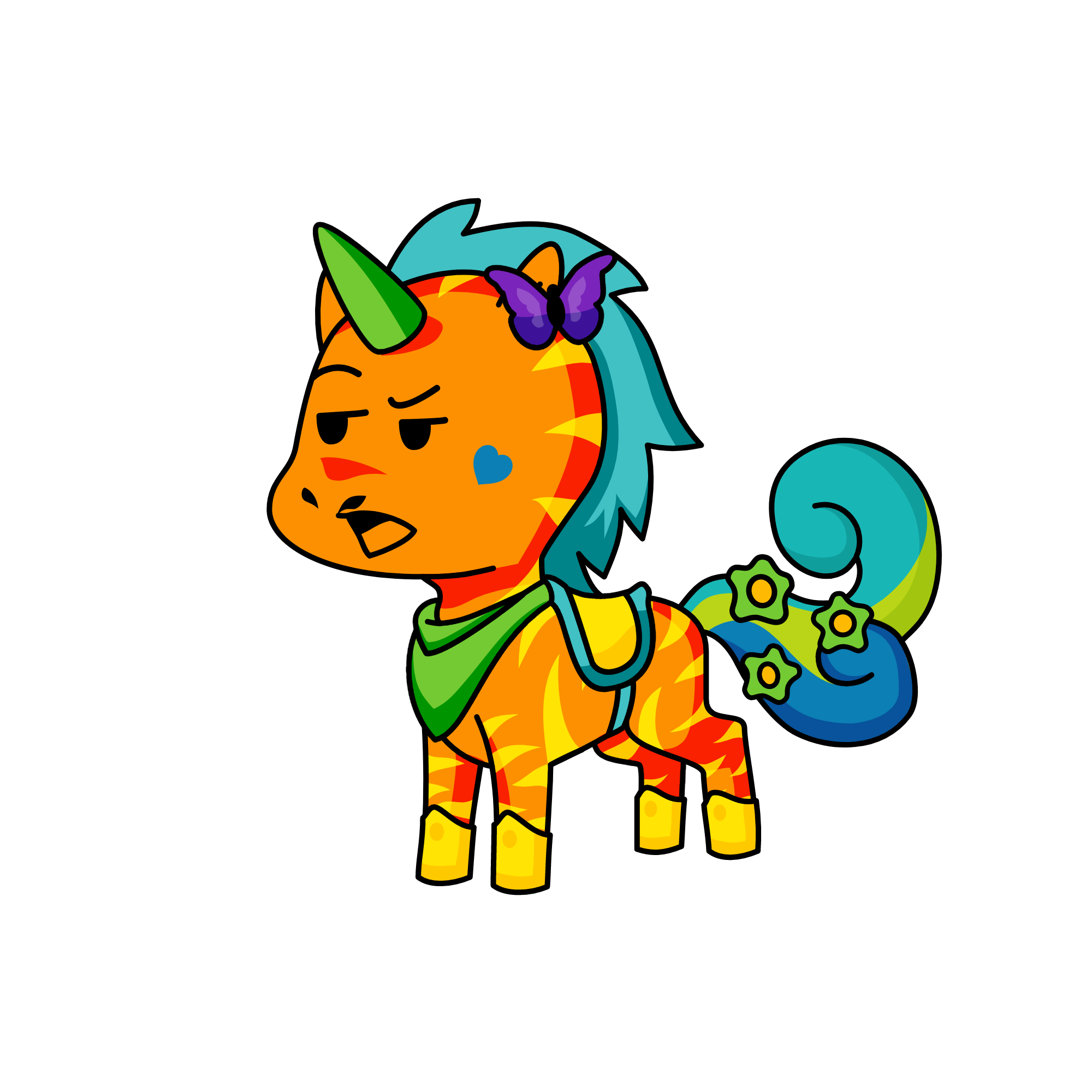 Hey Jude!!!, the unicorn