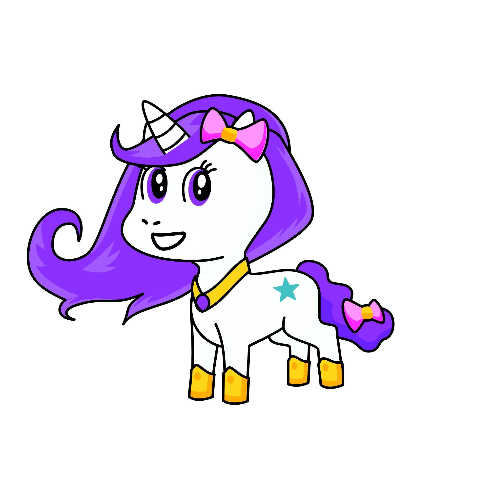 Radity, the unicorn