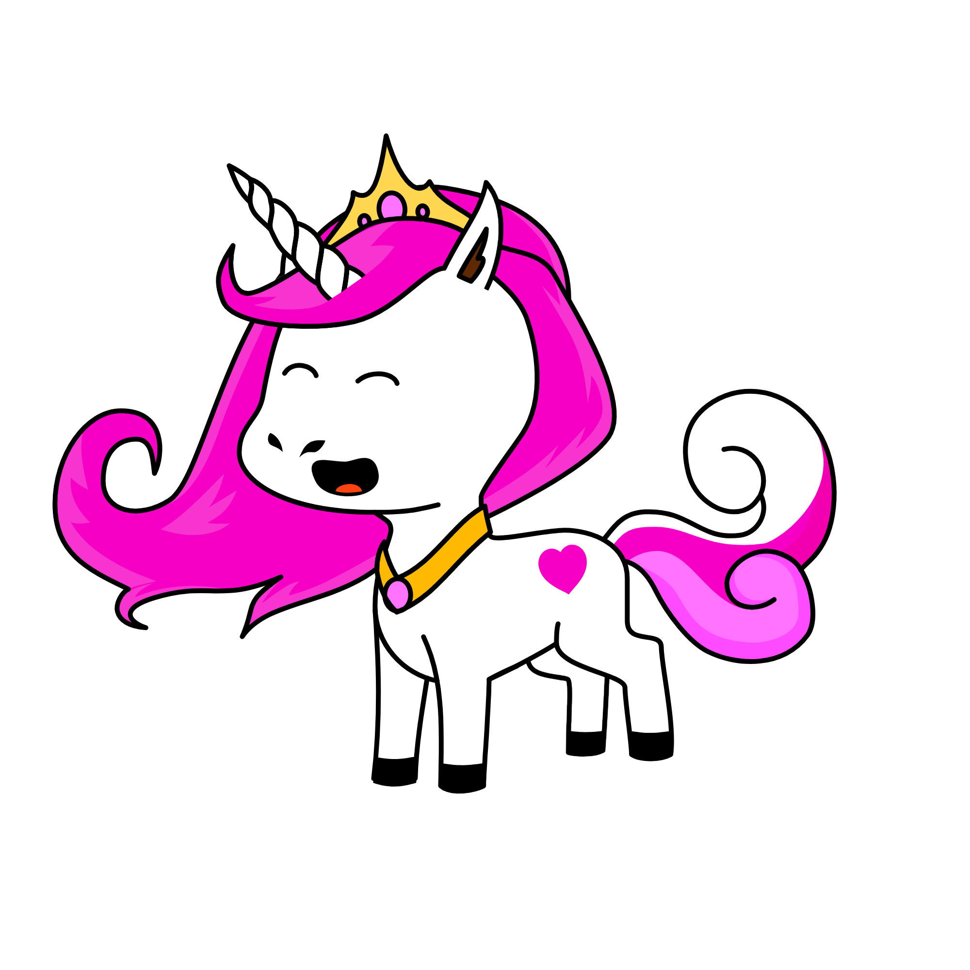 Hubba Bubba, the unicorn