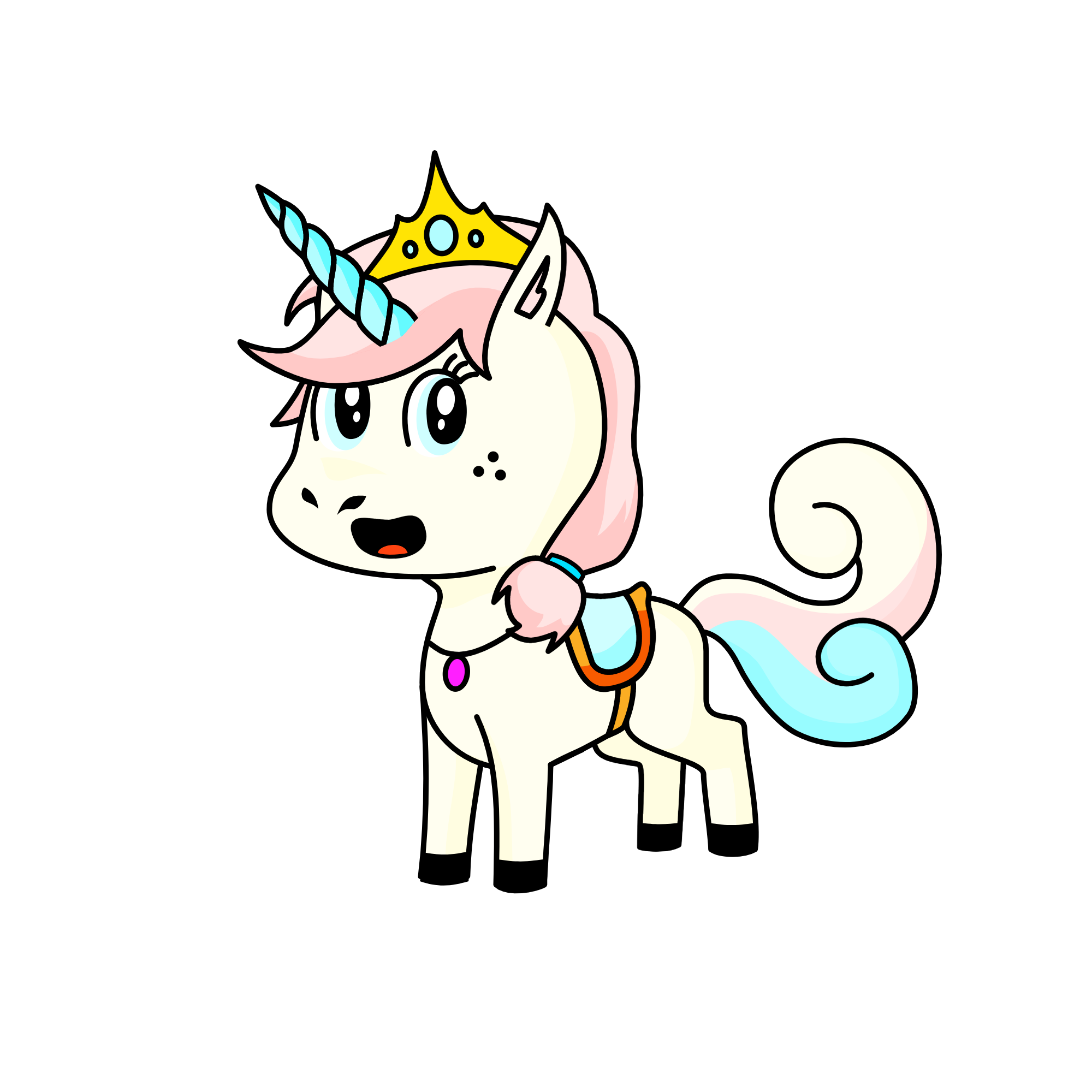 Pearlescent, the unicorn