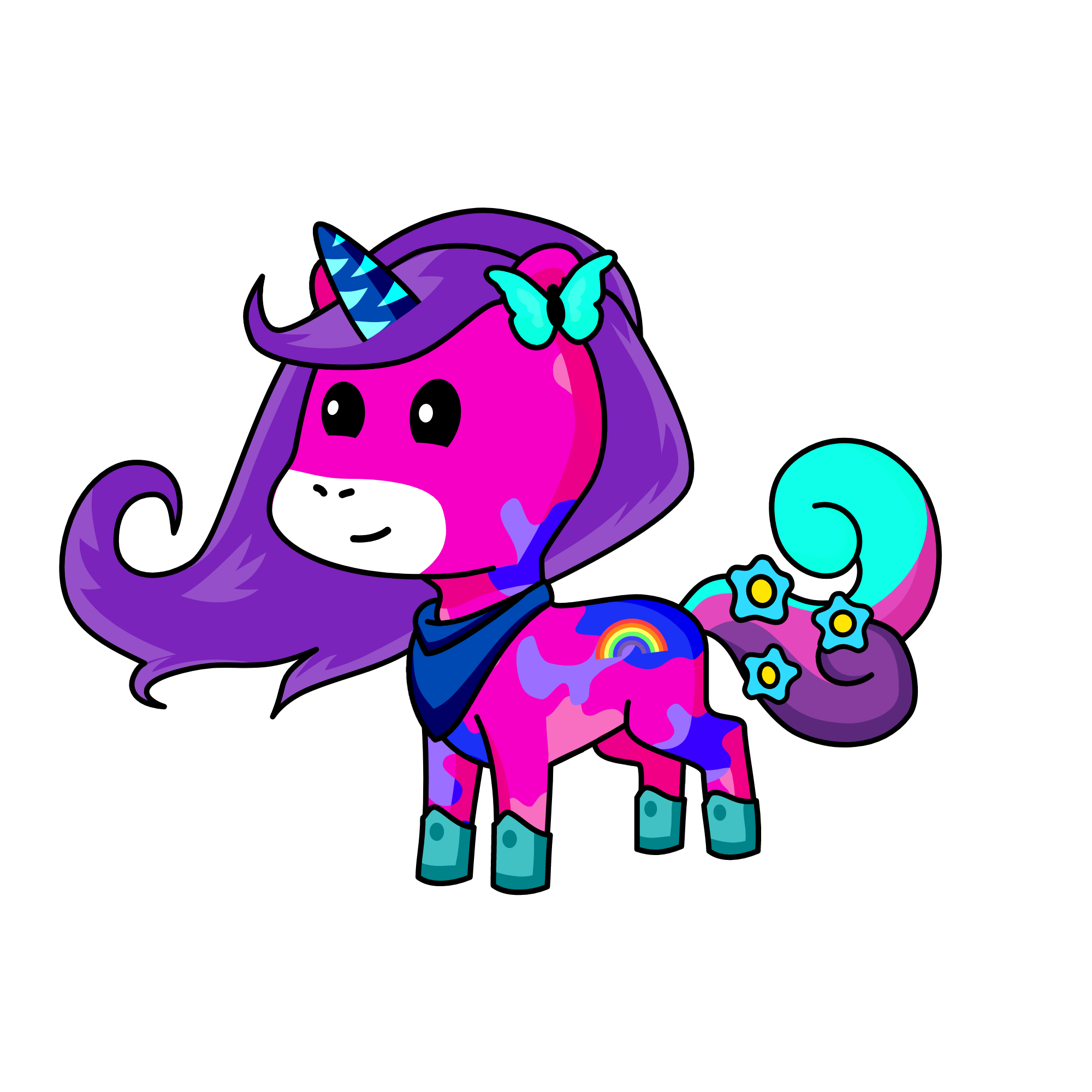 Galaxia, the unicorn