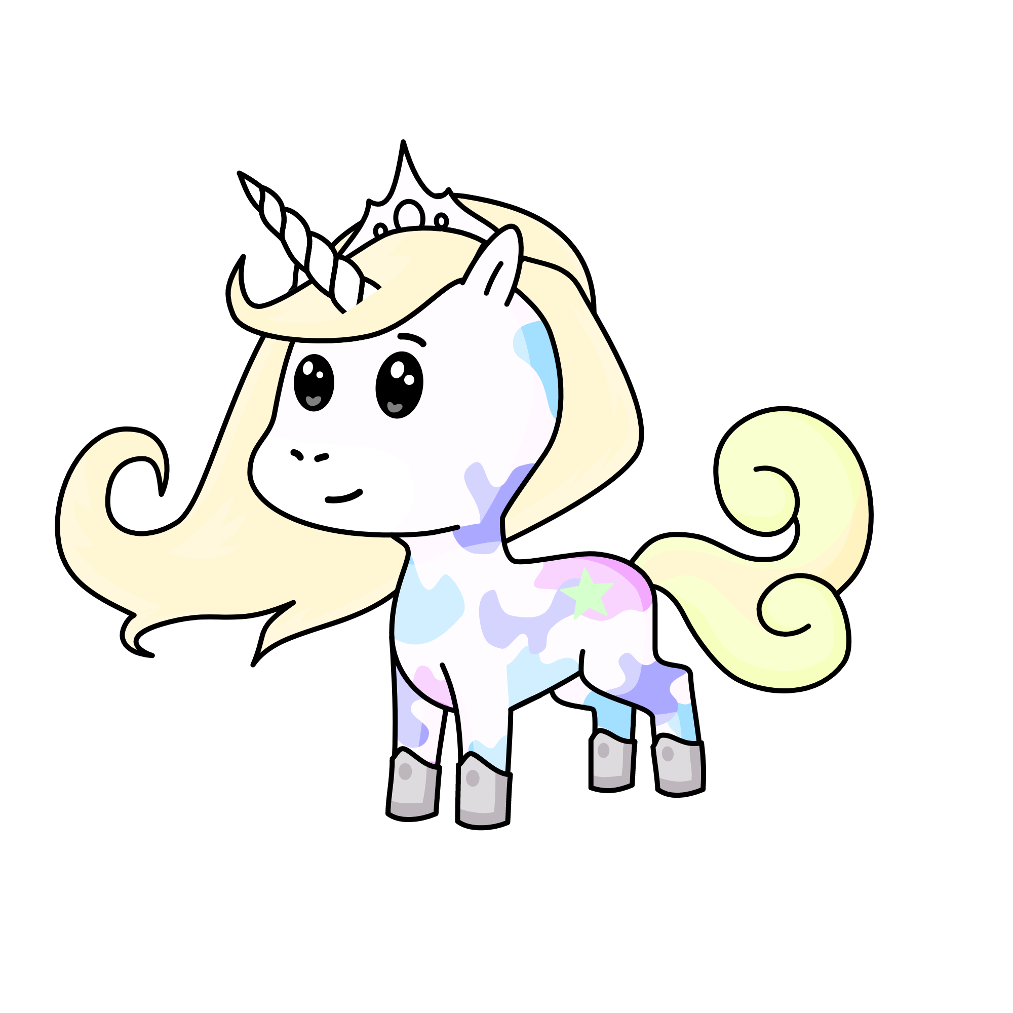 Elsa (SHOW YOURSELF), the unicorn